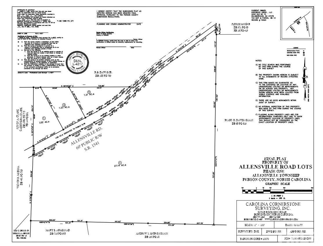 Tbd Allensville Road, Unit LOT 3 Roxboro, NC 27574 - Photo 3 of 5