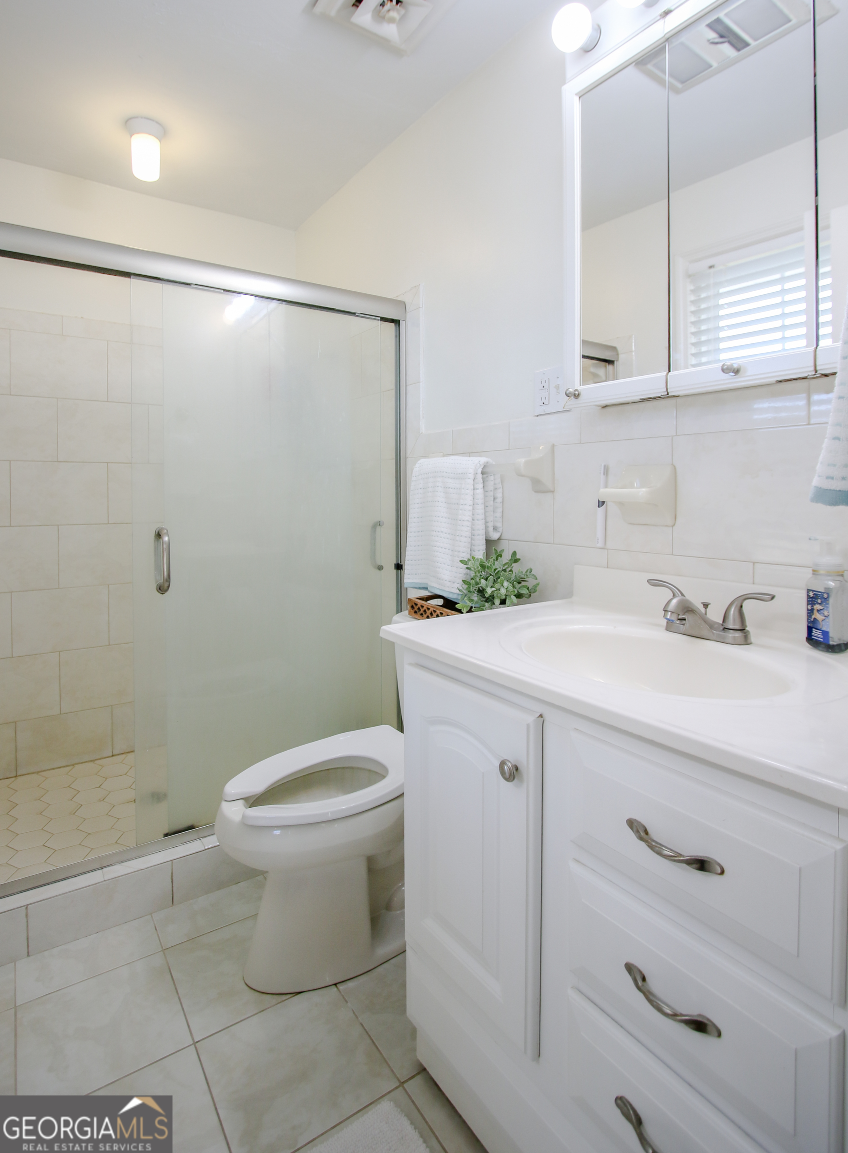 813 Evergreen Road Cobbtown, GA 30420 - Photo 38 of 72 a bathroom with a sink a toilet and shower