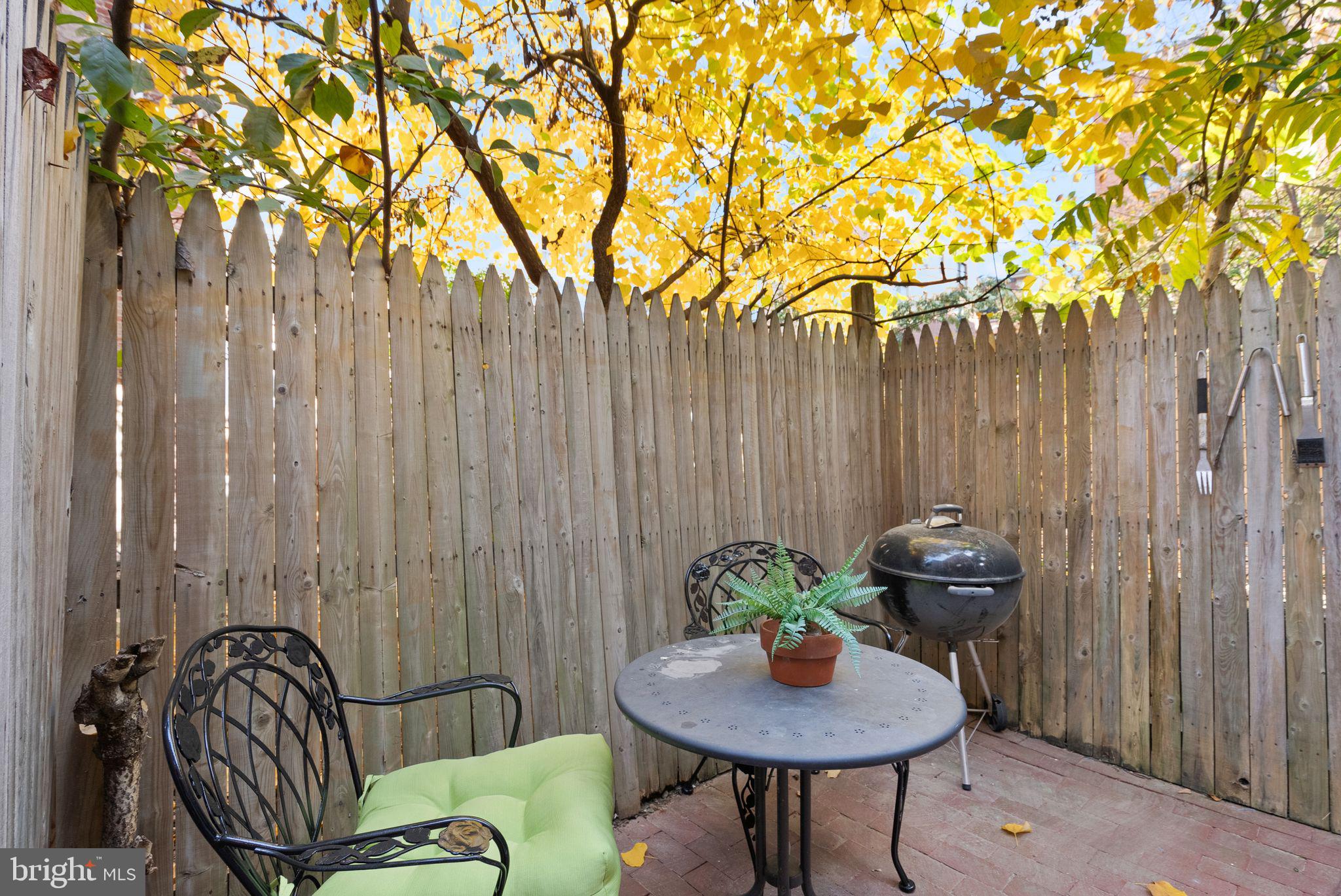 802 E Street Northeast Washington, DC 20002 - Photo 19 of 29 Back patio grilling area