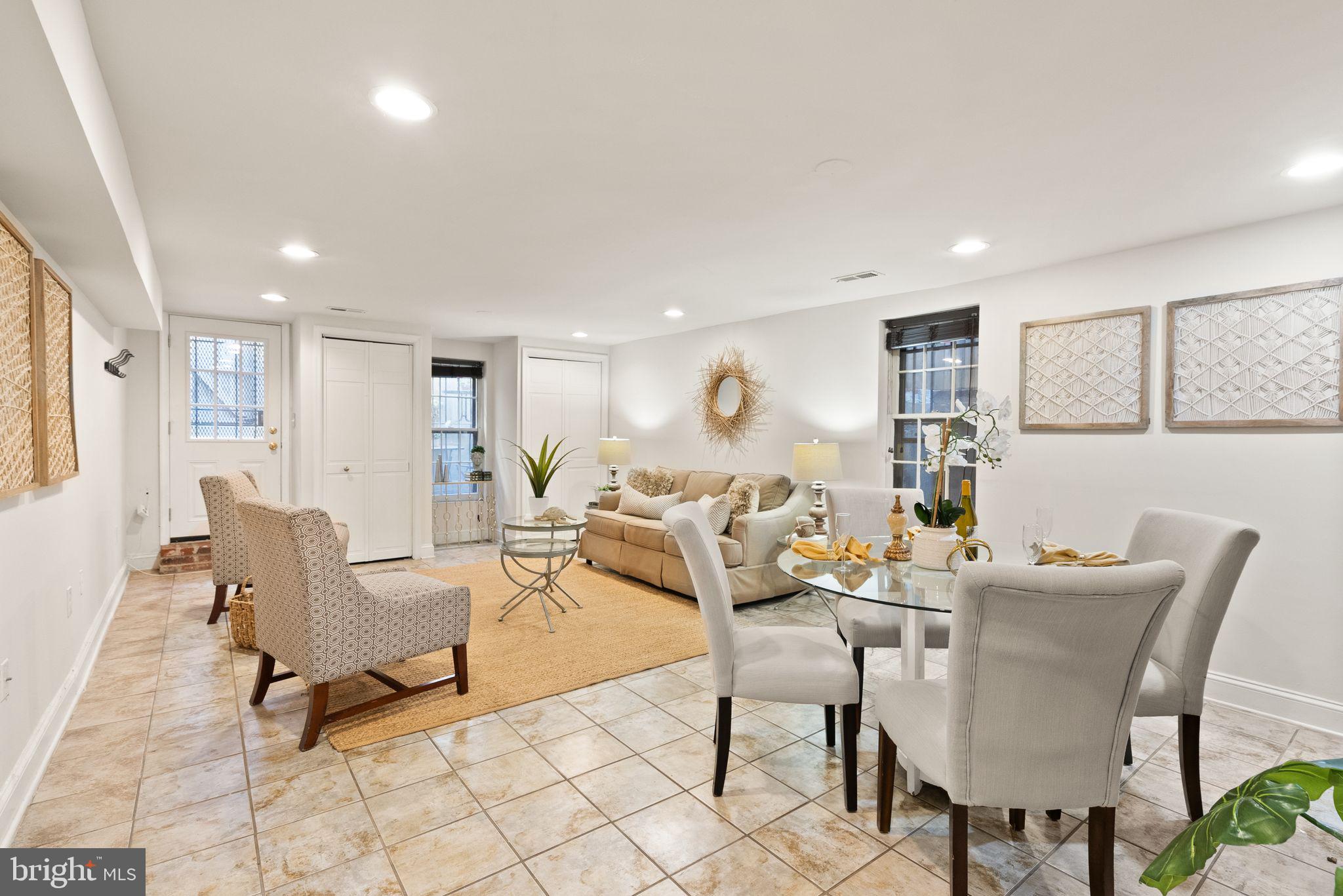 802 E Street Northeast Washington, DC 20002 - Photo 22 of 29 Lower level living room and dining room