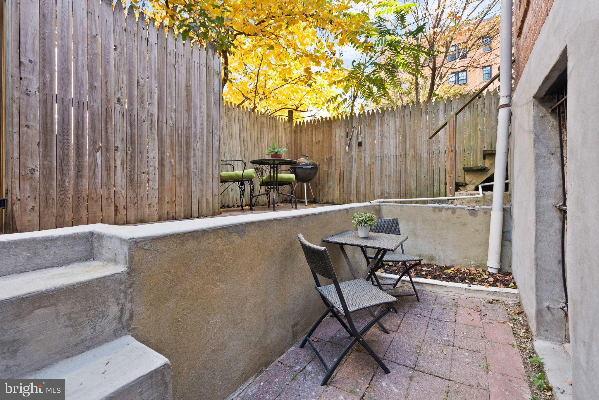 802 E Street Northeast Washington, DC 20002 - Photo 27 of 29 Lower level's patio