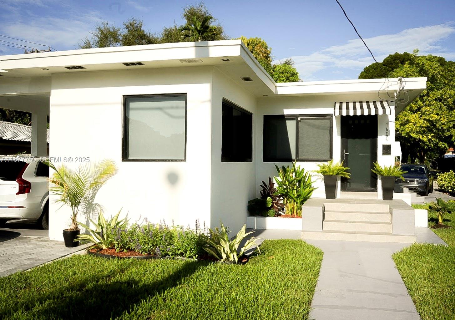 1600 Southwest 17th Avenue Miami, FL 33145 - Photo 20 of 32 a view of a house with potted plants