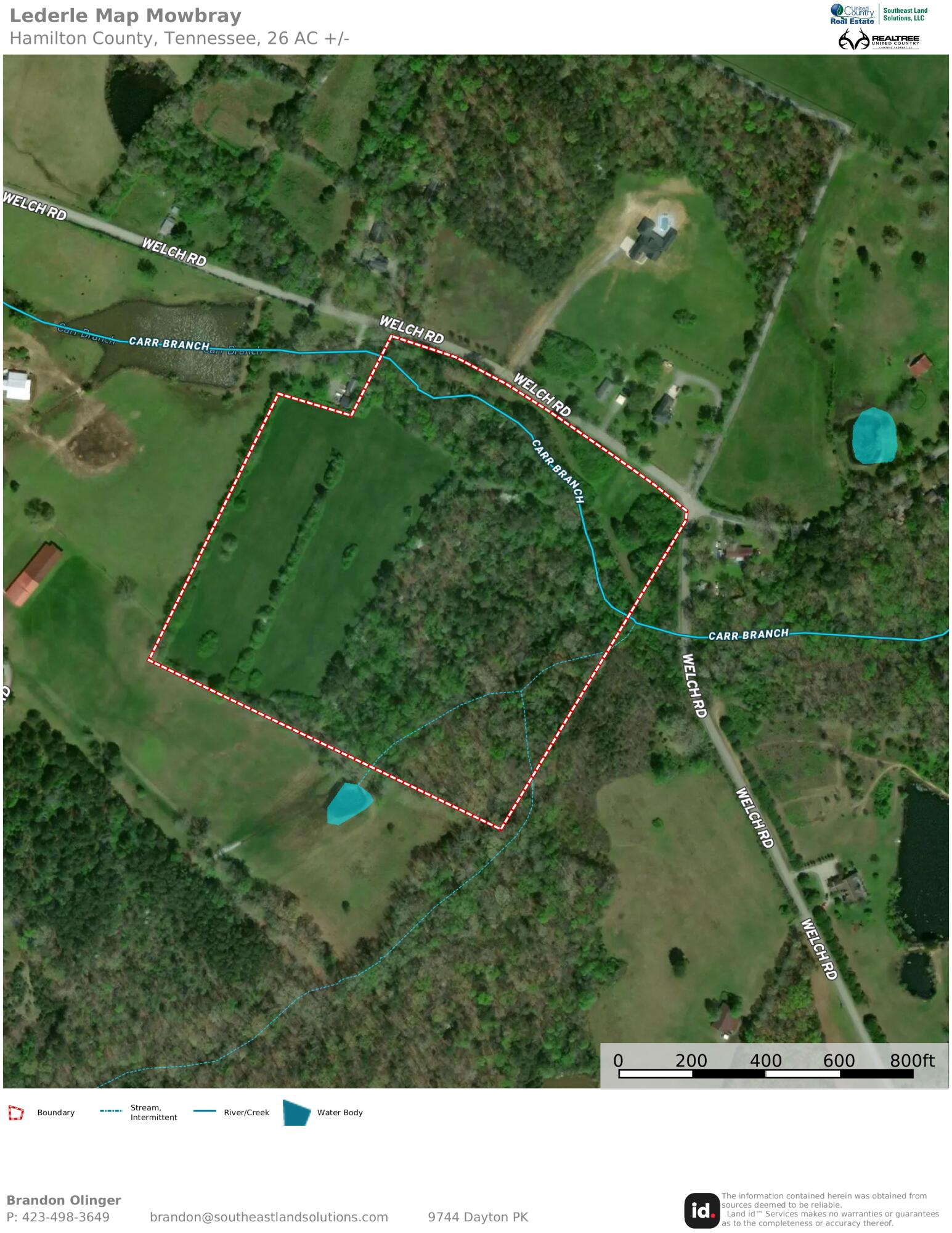 2420 Welch Road Soddy Daisy, TN 37379 - Photo 45 of 45 Map