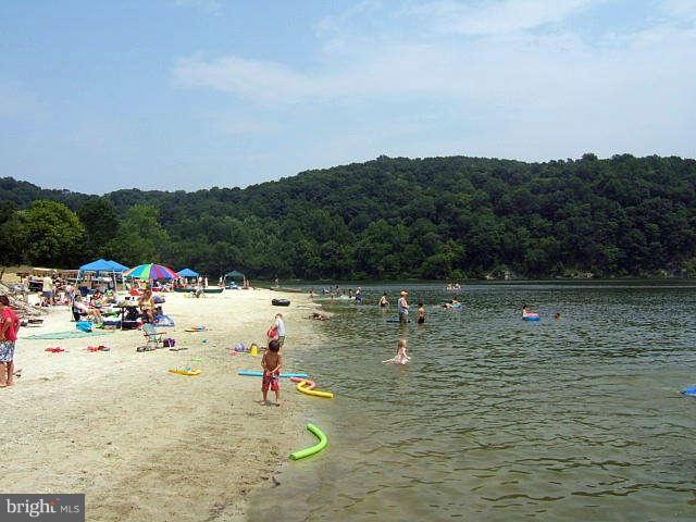 Beach area at the Lake