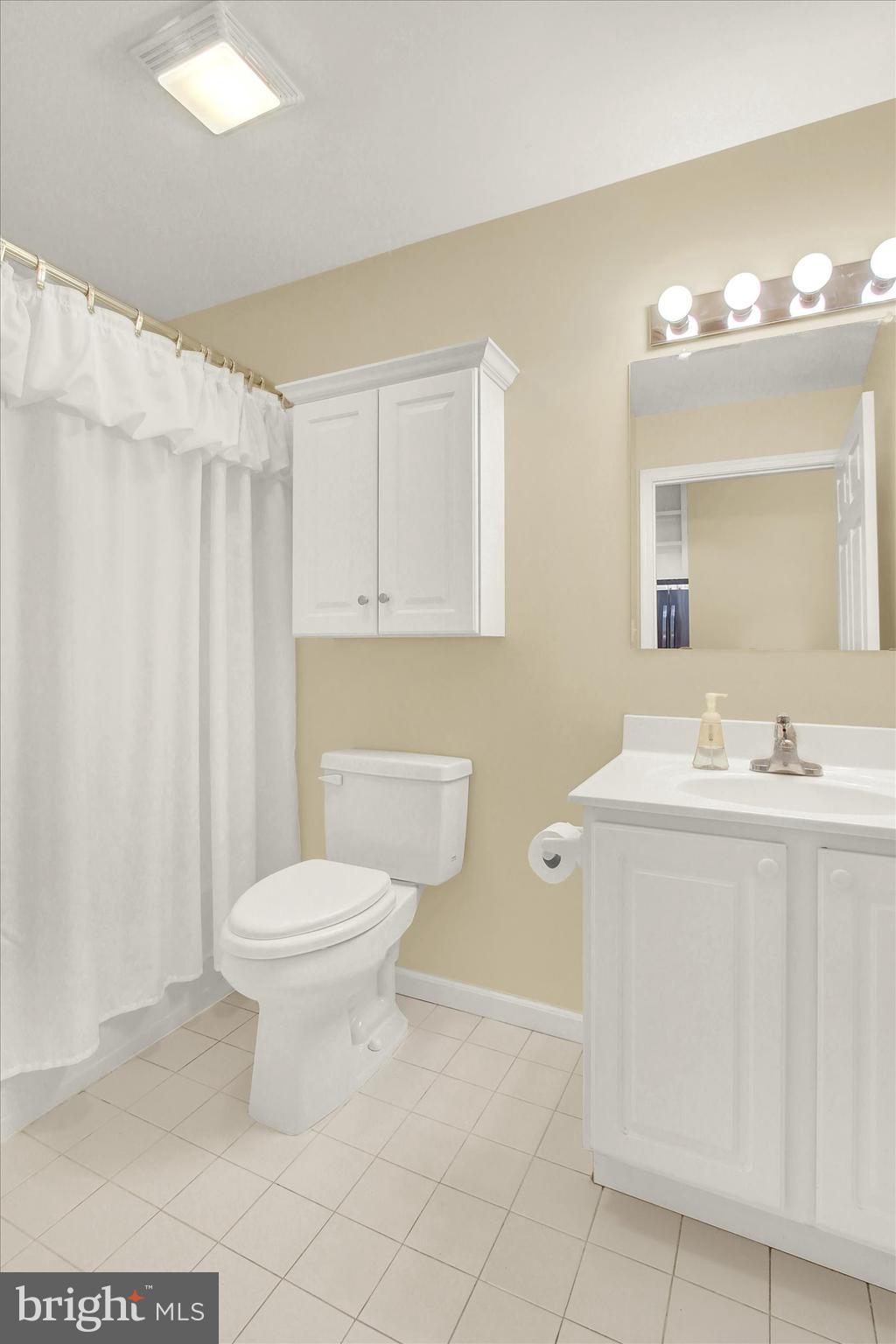 6500 Ridenour Way East, Unit 3C Sykesville, MD 21784 - Photo 12 of 22 a bathroom with a sink a toilet and a mirror
