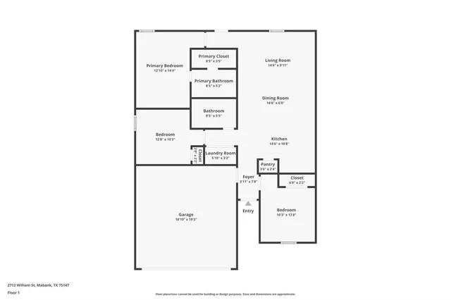 a picture of a floor plan