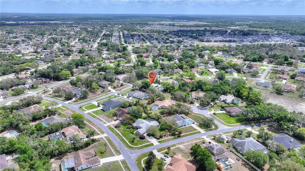 419 Silas Court Spring Hill, FL 34609 - Photo 55 of 56 an aerial view of multiple house
