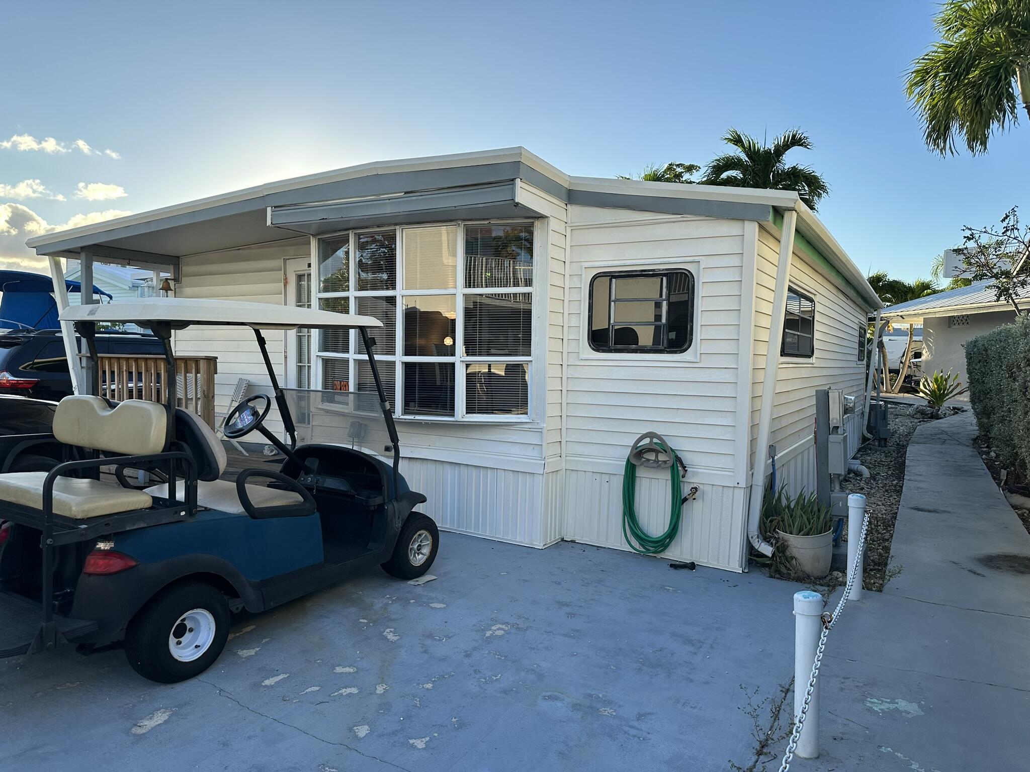 a car parked in garage