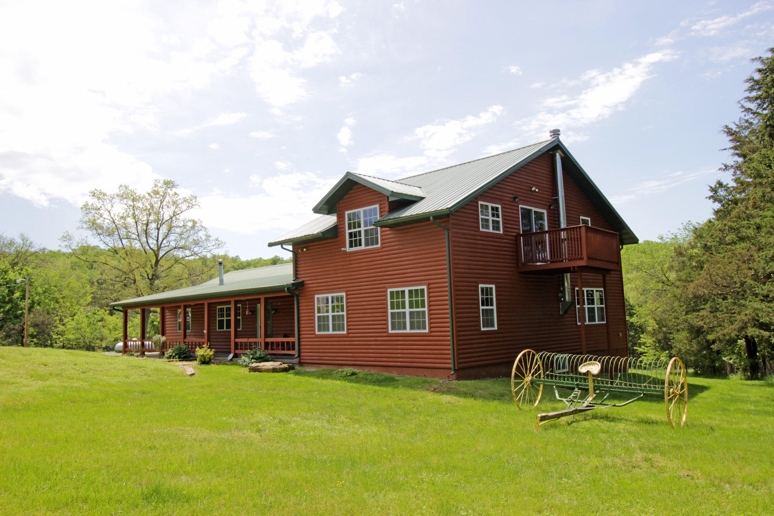 4339 Swan Cave Road Chadwick, MO 65629 - Photo 1 of 1 Front View of Lodge