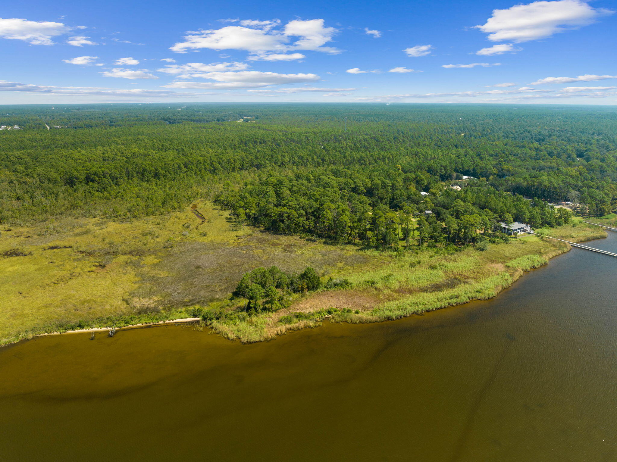 Tbd Shady Lane Freeport, FL 32439 - Photo 19 of 45 a view of an ocean from a yard
