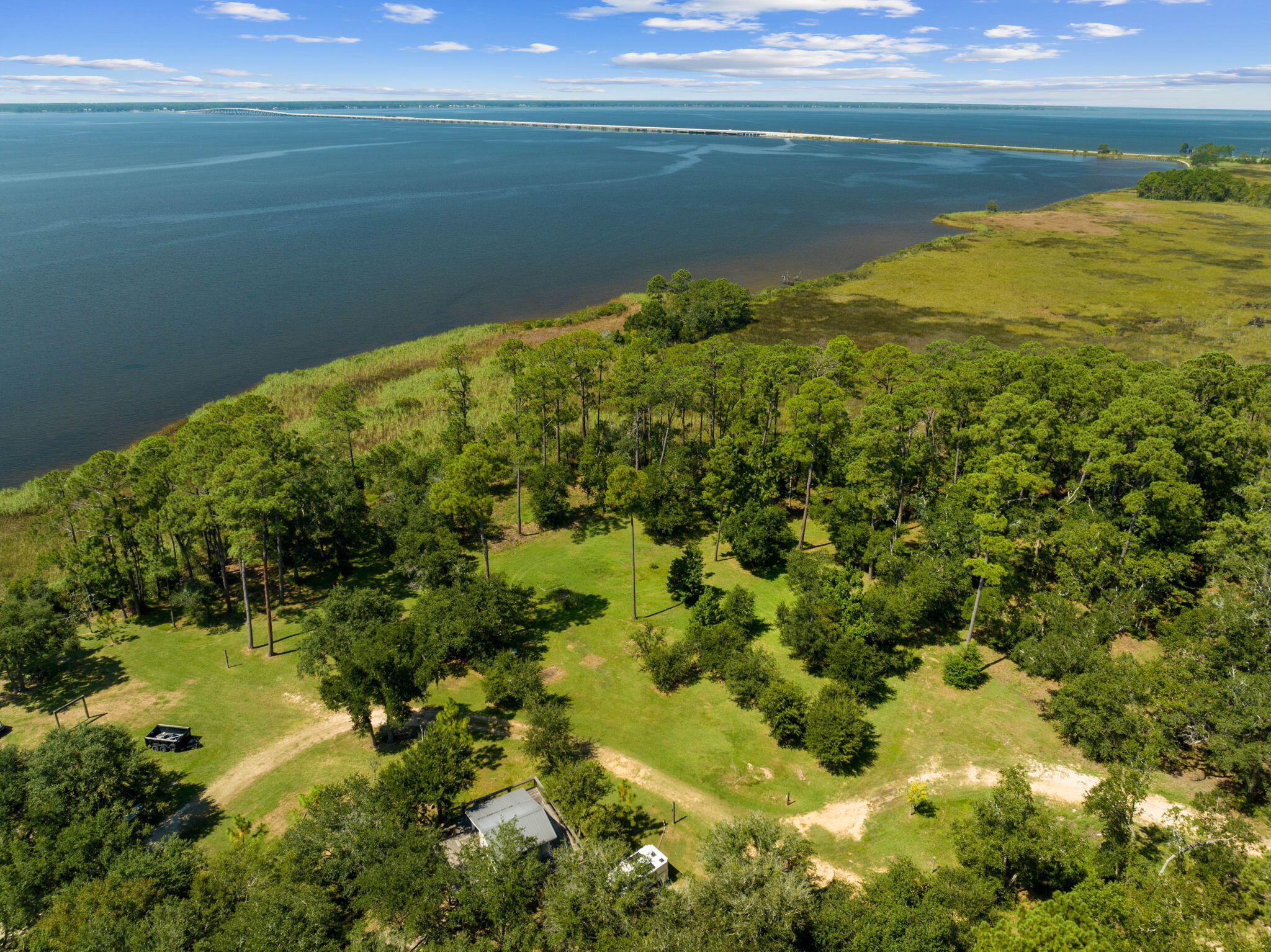 Tbd Shady Lane Freeport, FL 32439 - Photo 37 of 45 a view of a lake with a yard