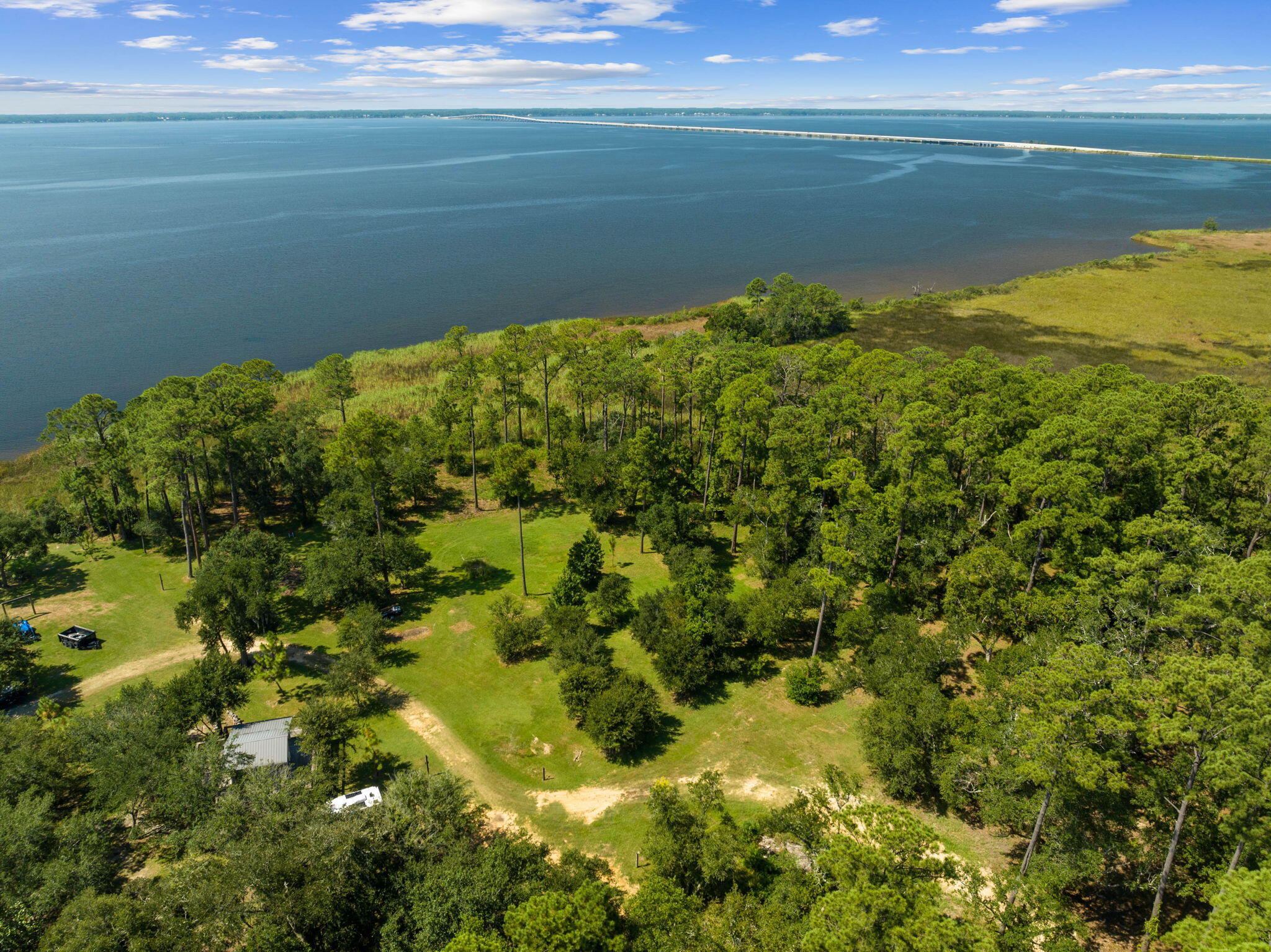 Tbd Shady Lane Freeport, FL 32439 - Photo 38 of 45 a view of a lake with a yard