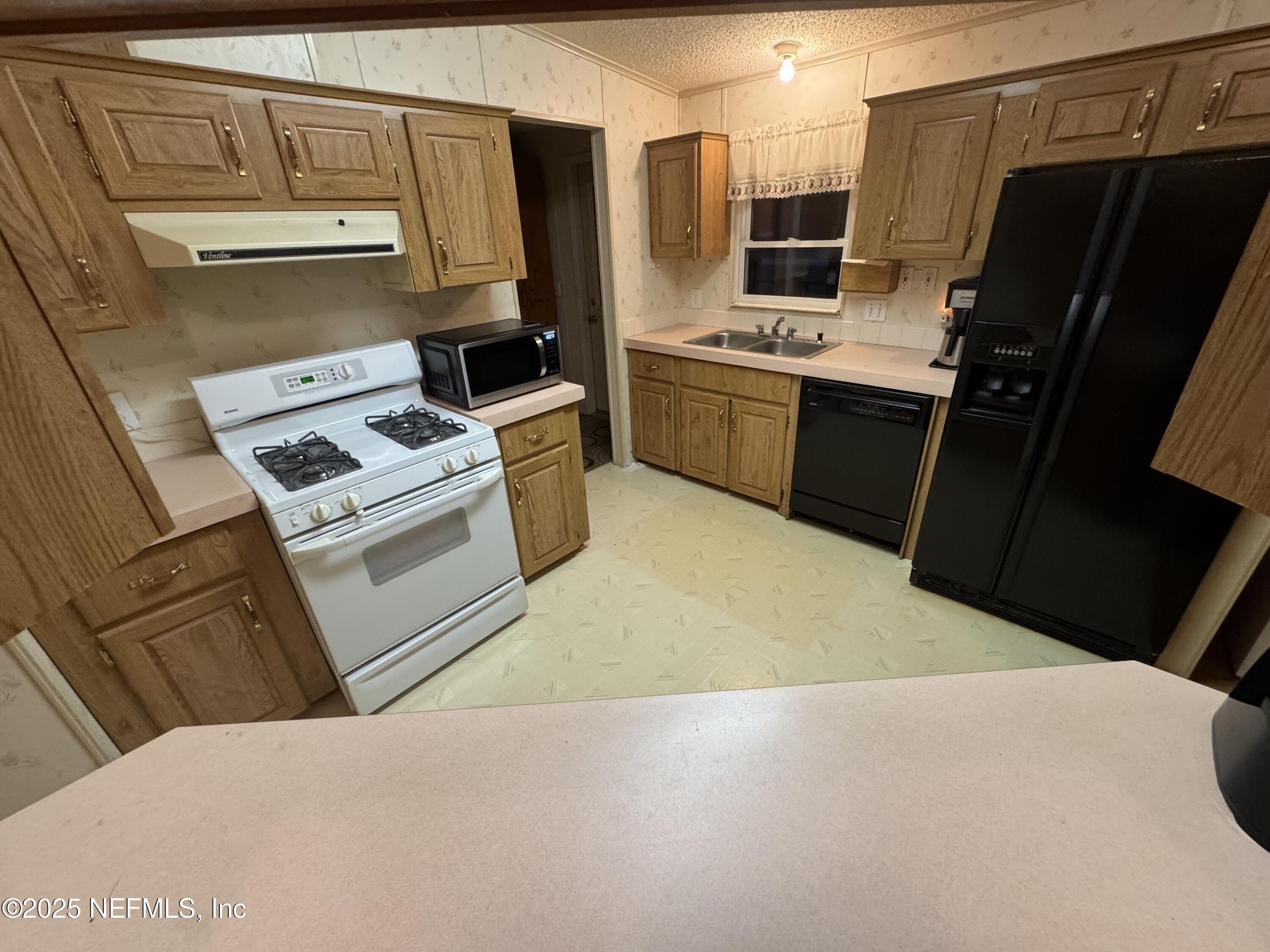 115 Edgemere Drive Georgetown, FL 32139 - Photo 12 of 24 a kitchen with a stove and a refrigerator