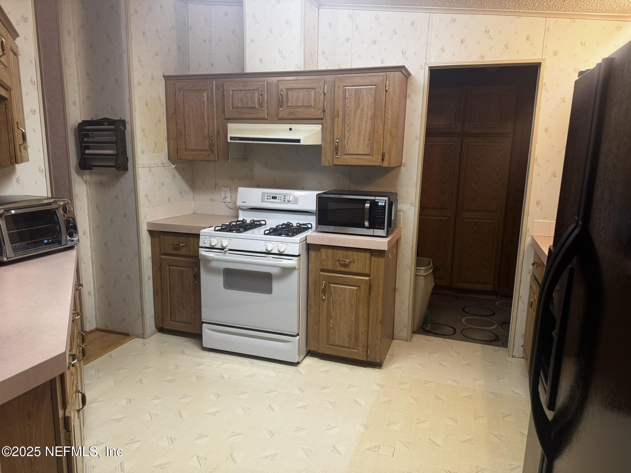 115 Edgemere Drive Georgetown, FL 32139 - Photo 13 of 24 a kitchen with cabinets and a stove top oven
