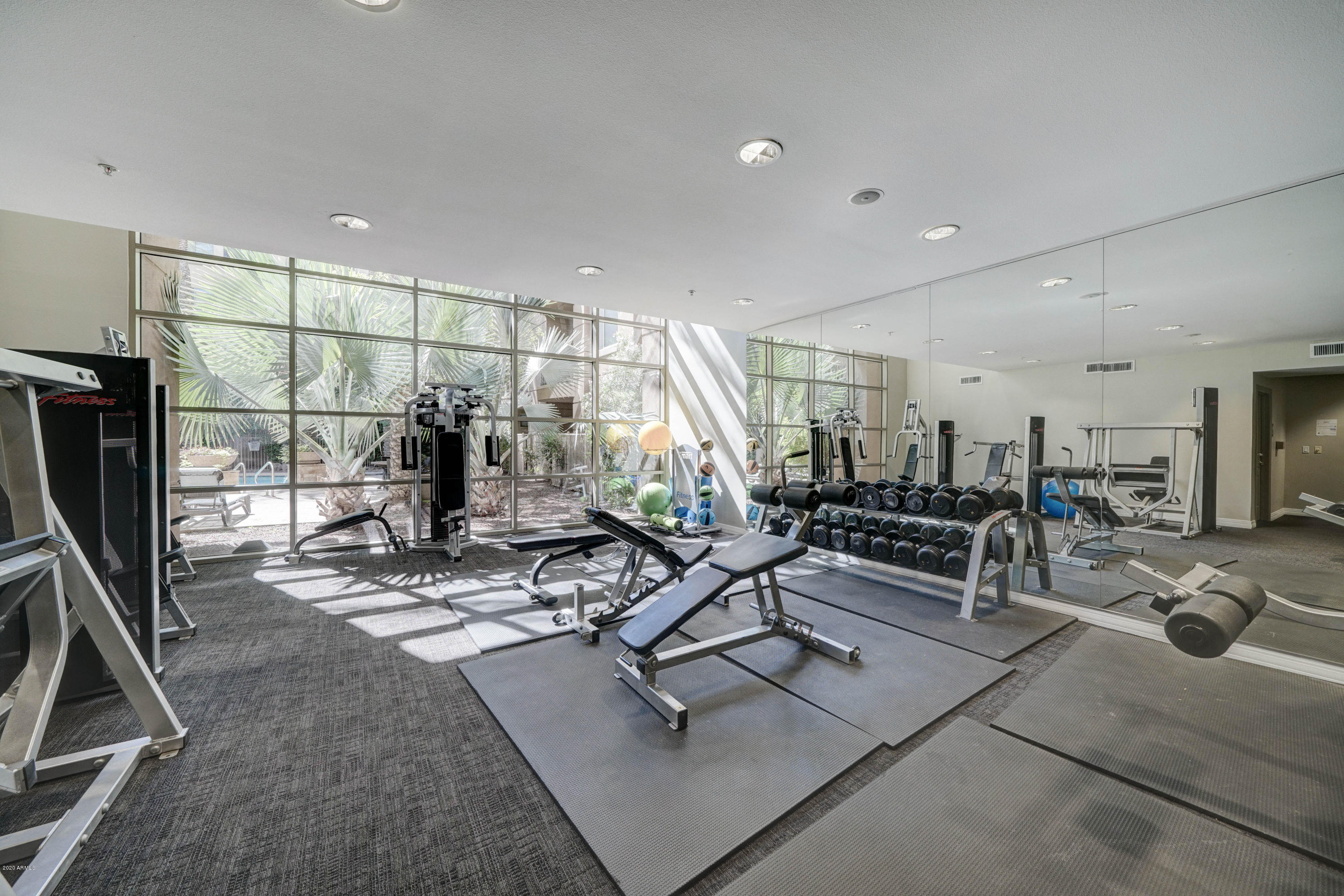 1701 East Colter Street, Unit 308 Phoenix, AZ 85016 - Photo 33 of 50 a view of a room with gym equipment