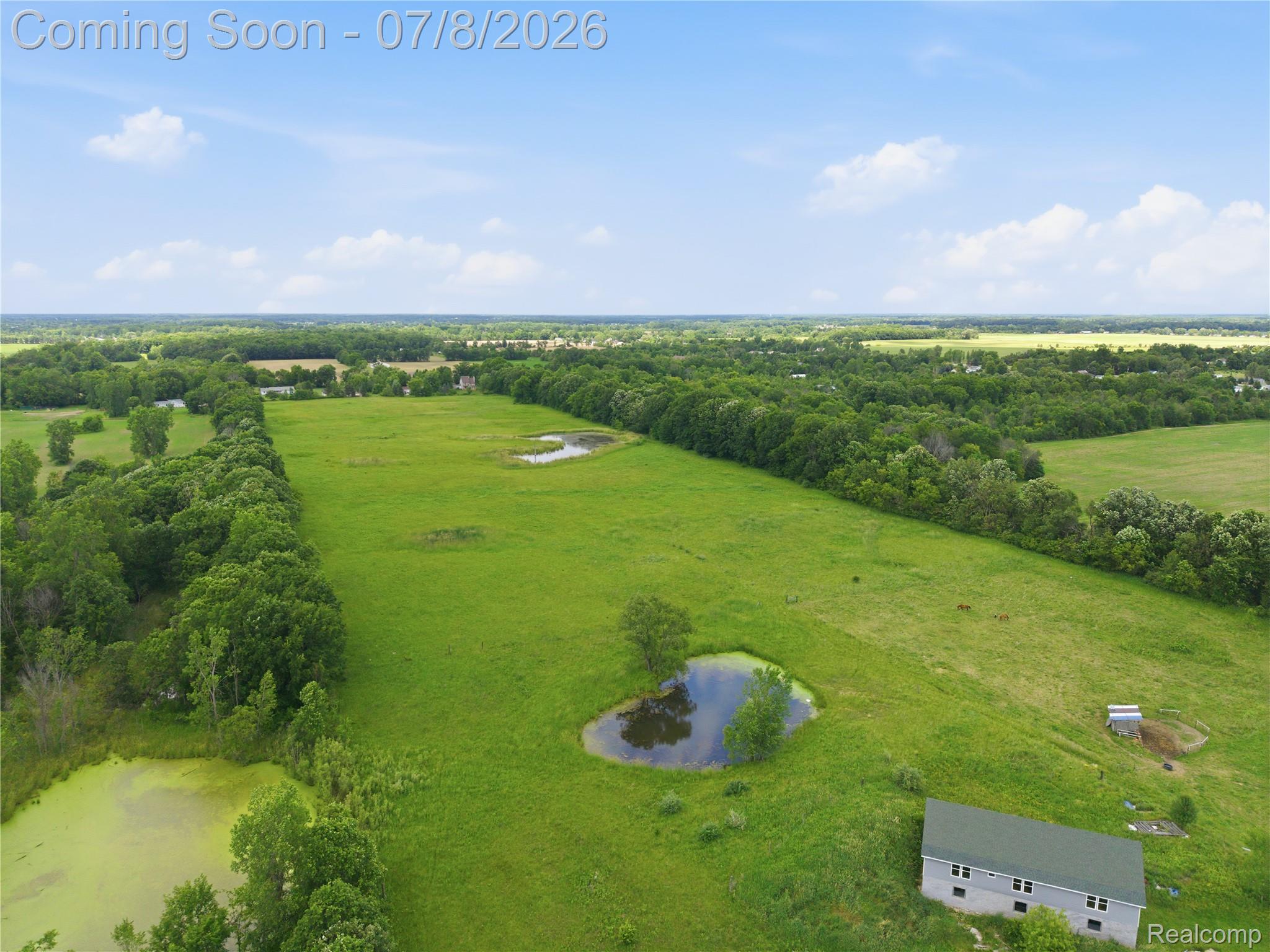 12229 Baldwin Road Gaines, MI 48436 - Photo 3 of 23 Aerial-P6.JPG