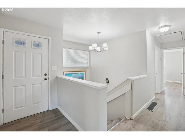 a view interior of the house and wooden floor
