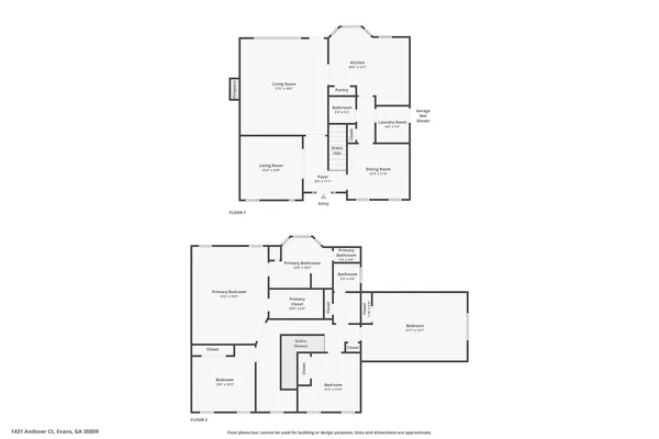 $370,000 | 1431 Andover Court, Evans, GA 30809