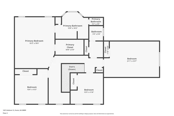 $370,000 | 1431 Andover Court, Evans, GA 30809