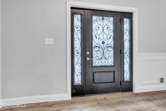 a view of a entryway door