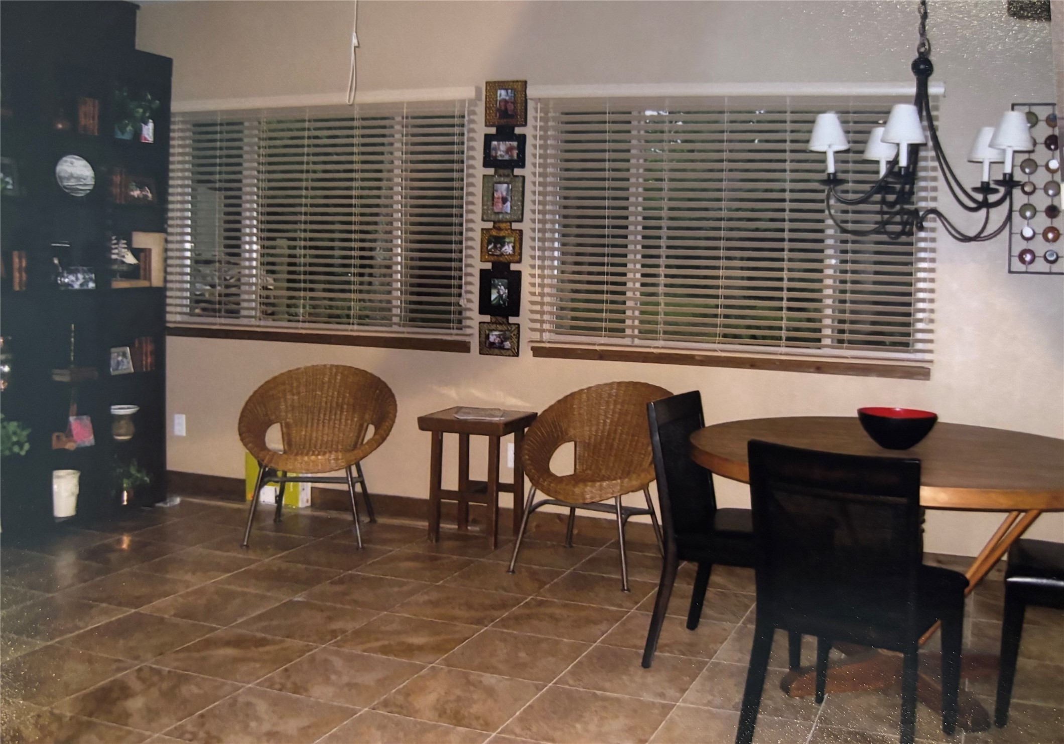 141 Walnut Loop Shepherd, TX 77371 - Photo 21 of 50 This view shows the size with the dining and the extra sitting area next to the shelving ( Murphy bed)