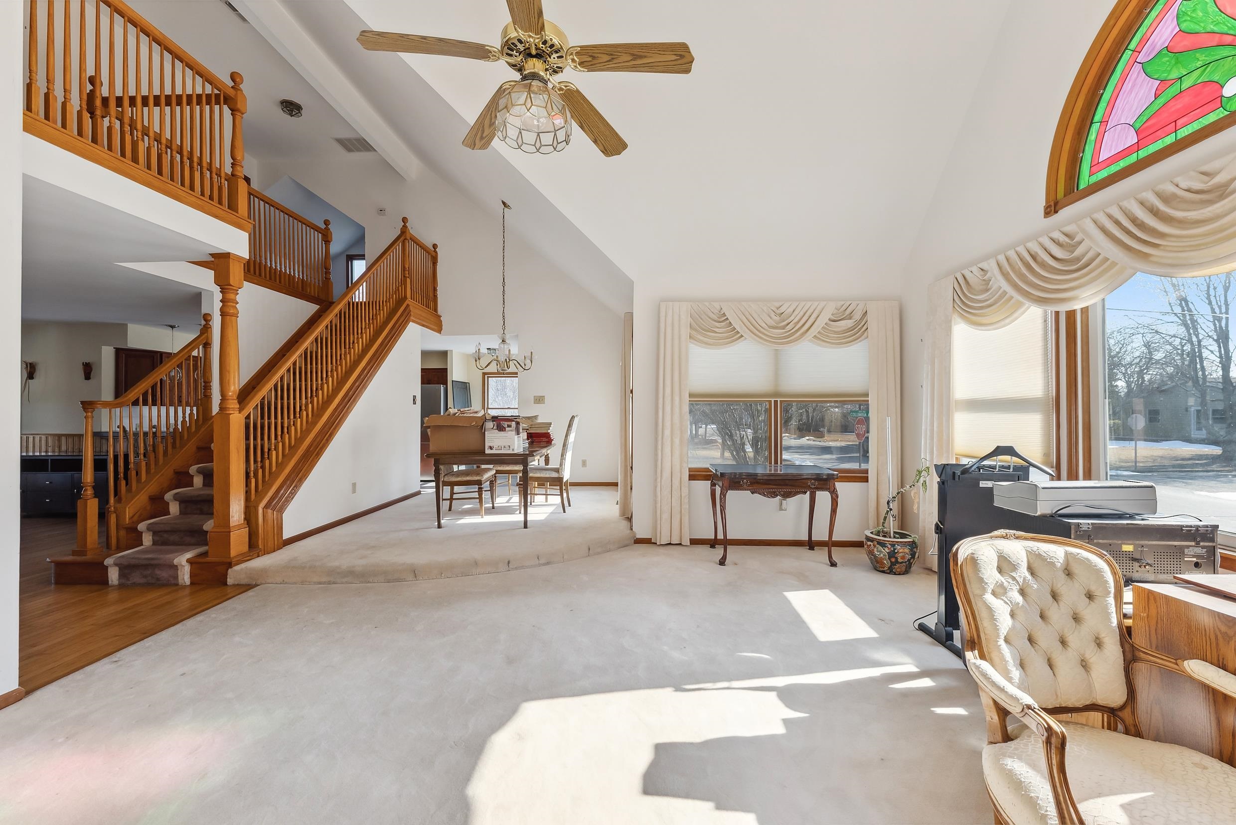 401 4th West Cape May, NJ 08204 - Photo 23 of 43 a living room with furniture and a floor to ceiling window