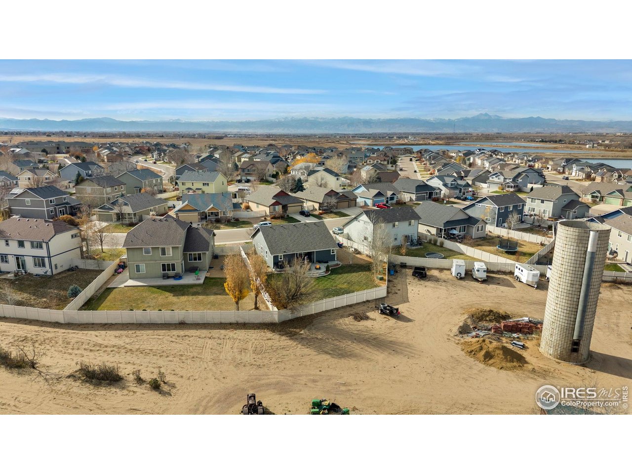 11420 Coal Ridge Street Firestone, CO 80504 - Photo 25 of 31 an aerial view of a house