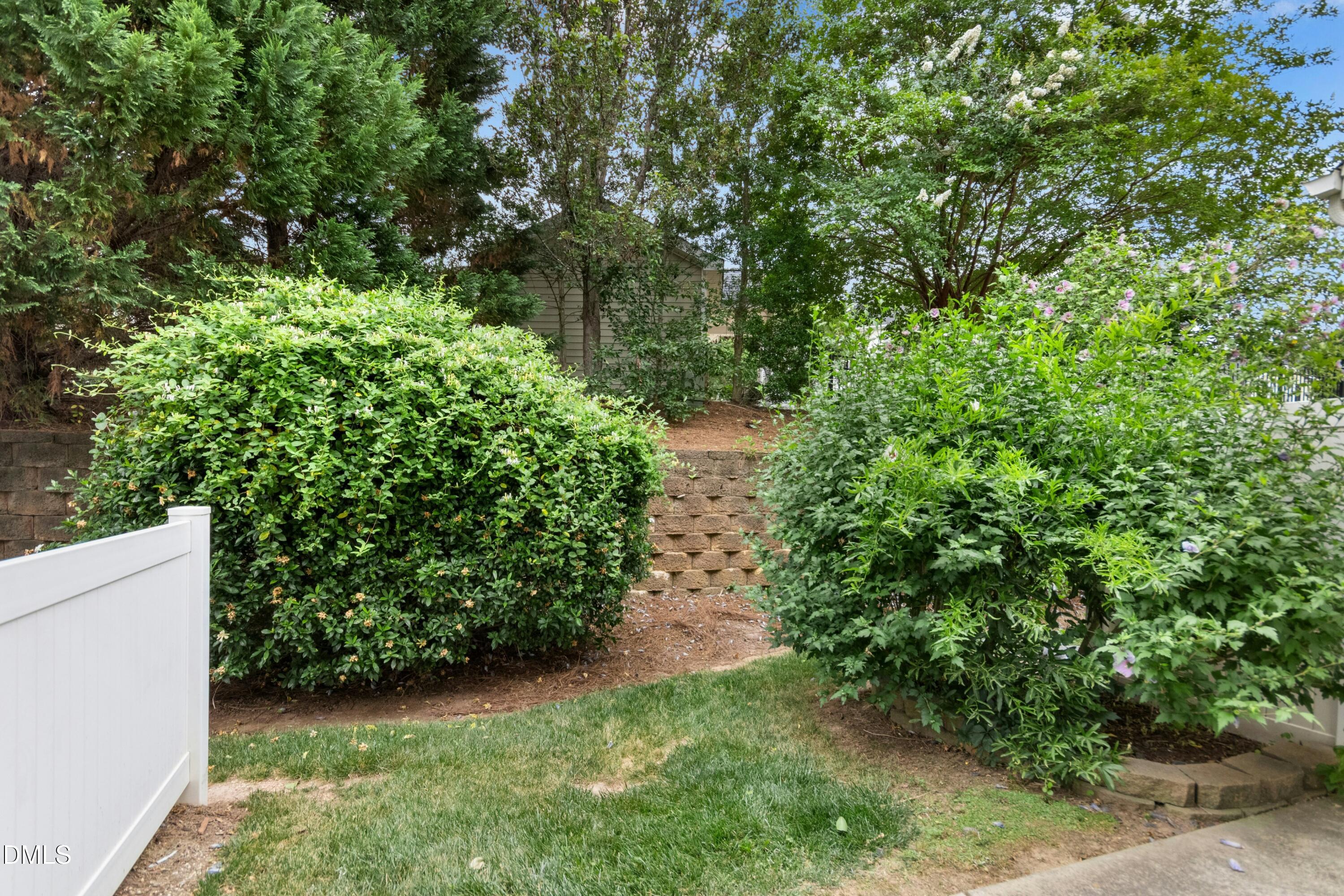 5541 Nur Lane Raleigh, NC 27606 - Photo 32 of 33 a view of a garden with plants
