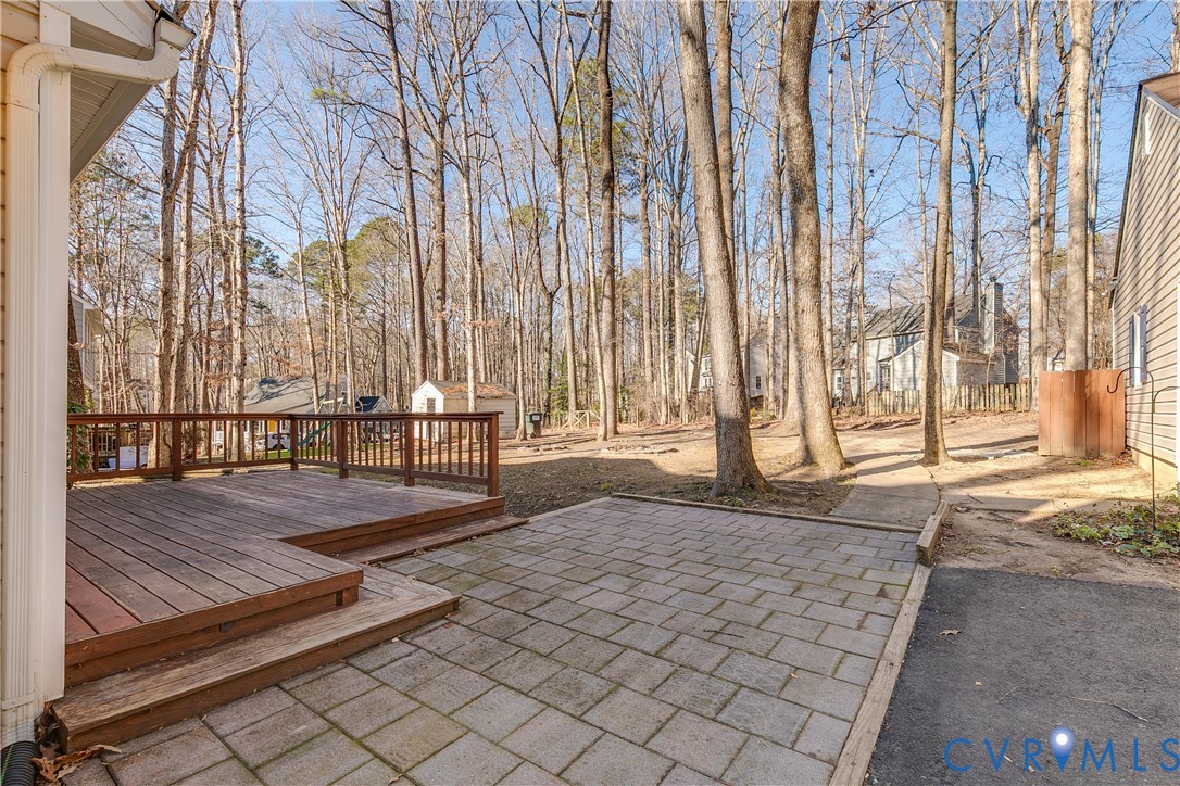 14710 Mill Spring Drive Midlothian, VA 23112 - Photo 23 of 24 a view of wooden floor with a bench in roof