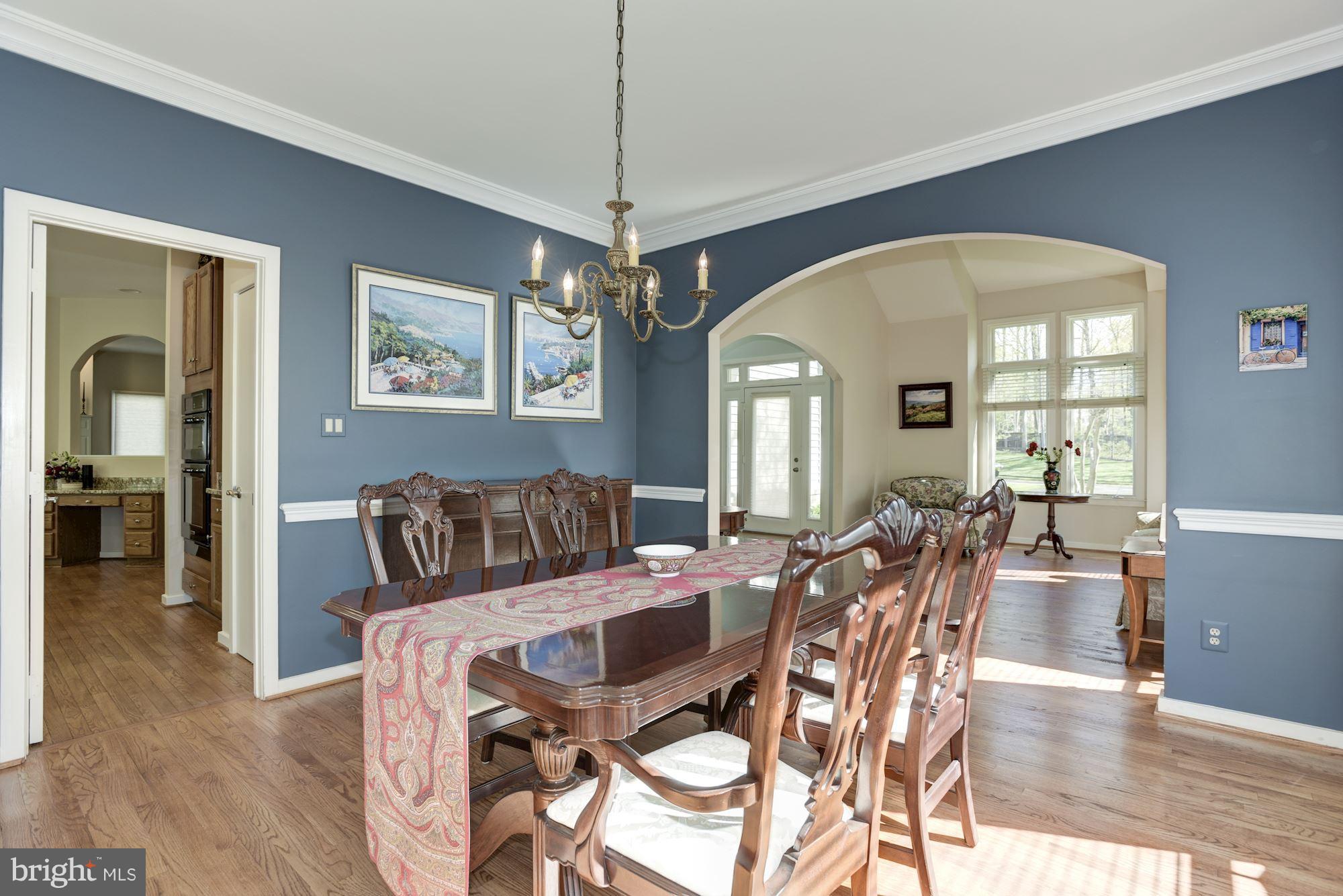 1106 Water Pointe Lane Reston, VA 20194 - Photo 14 of 30 Dining Room with privacy door to kitchen