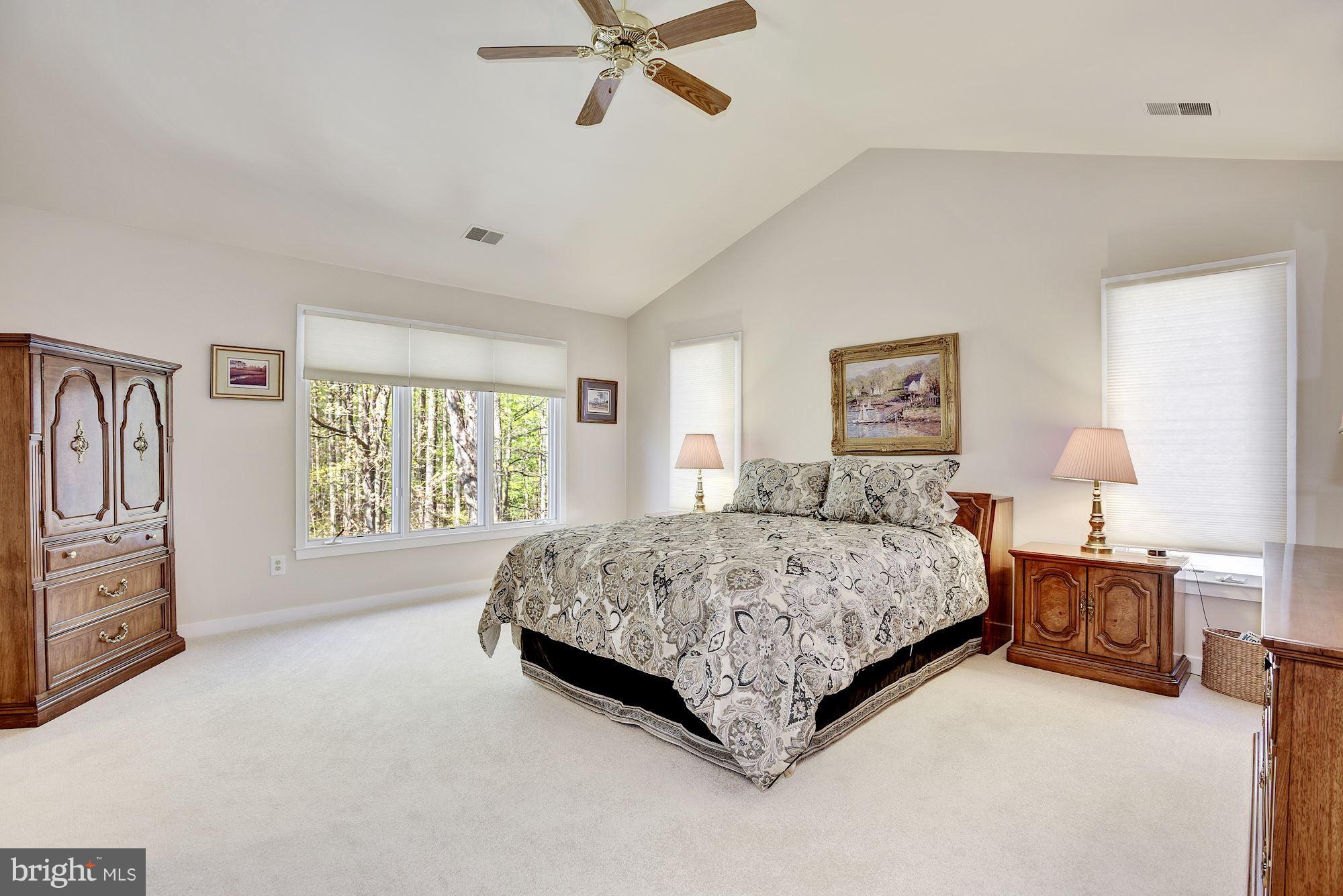 1106 Water Pointe Lane Reston, VA 20194 - Photo 17 of 30 Serene Owner Suite w/ceiling fan + view of trees