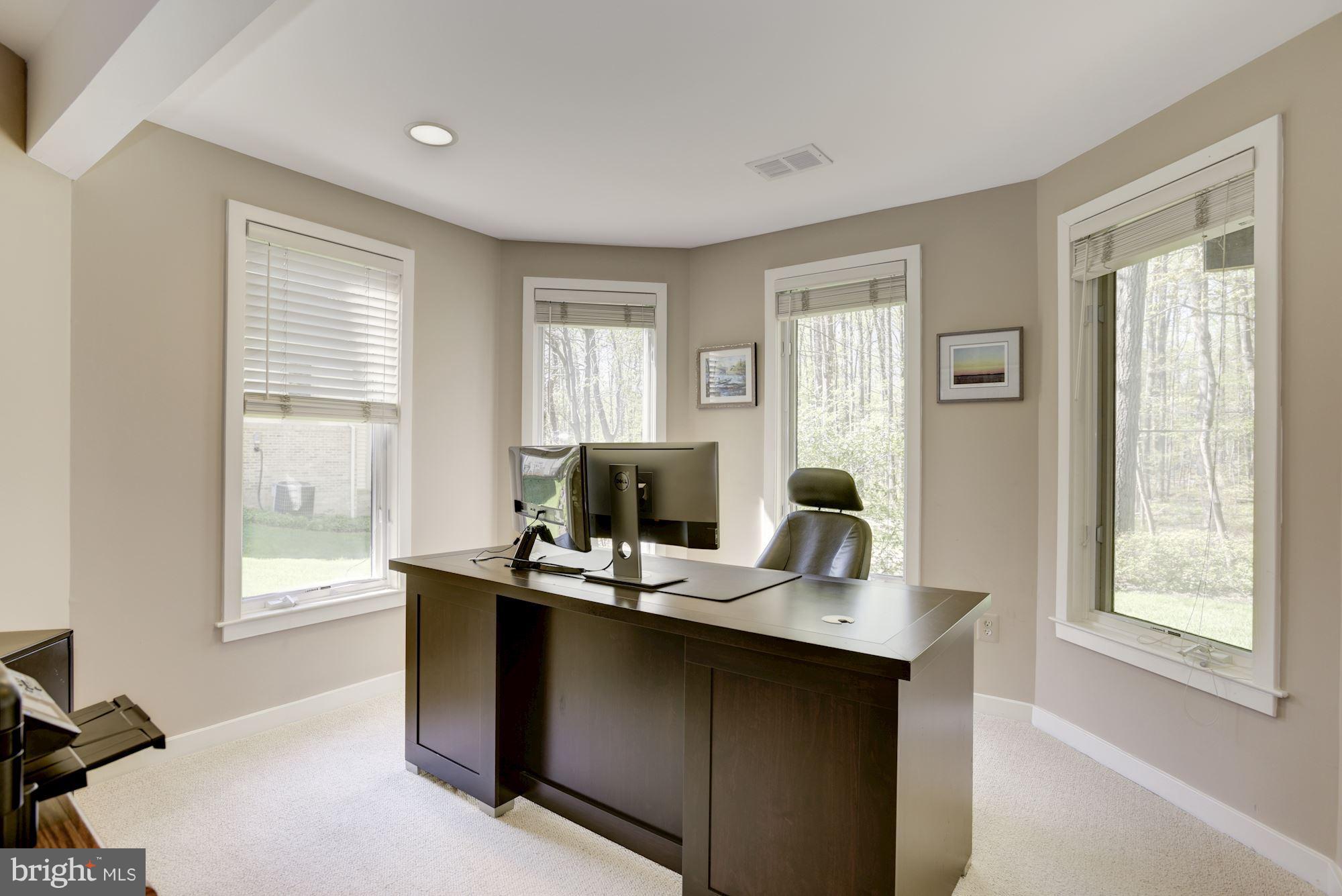 1106 Water Pointe Lane Reston, VA 20194 - Photo 22 of 30 Study w/5 windows and relaxing view of trees