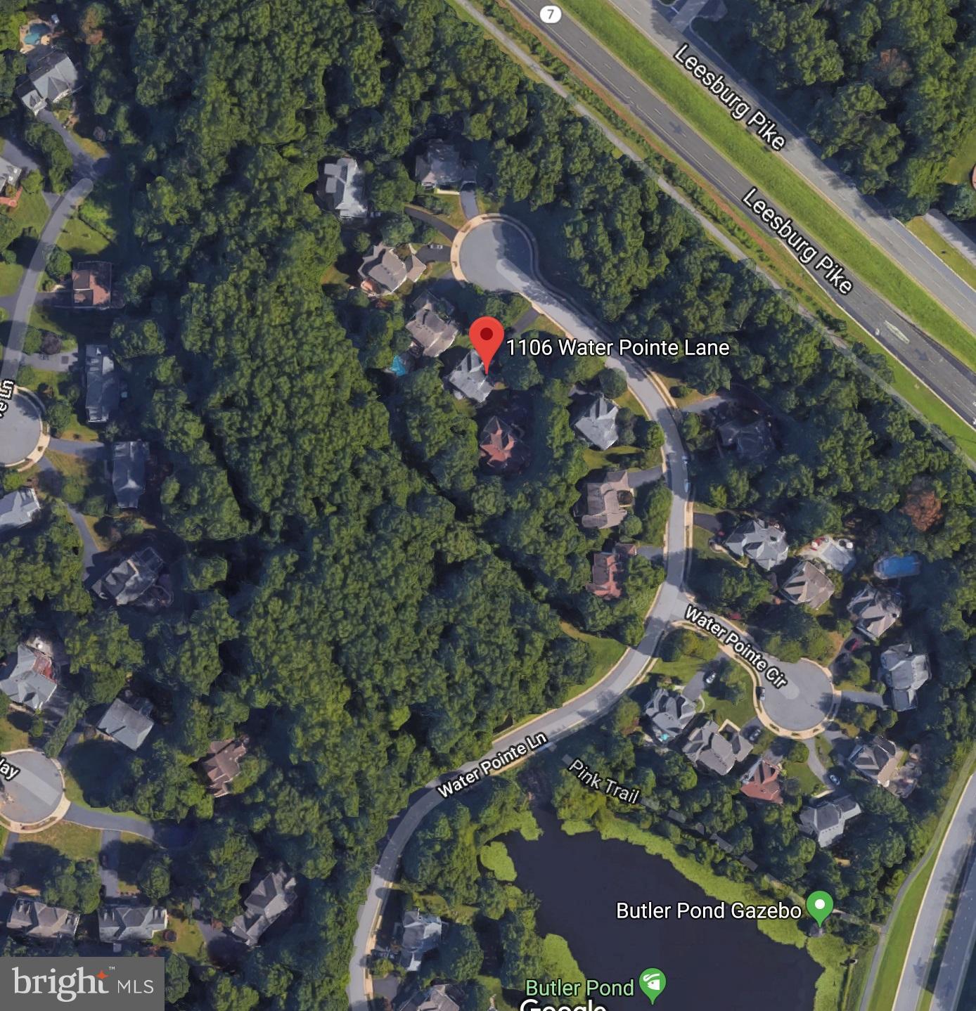 1106 Water Pointe Lane Reston, VA 20194 - Photo 28 of 30 Serene setting near Butlers Pond + walking trails