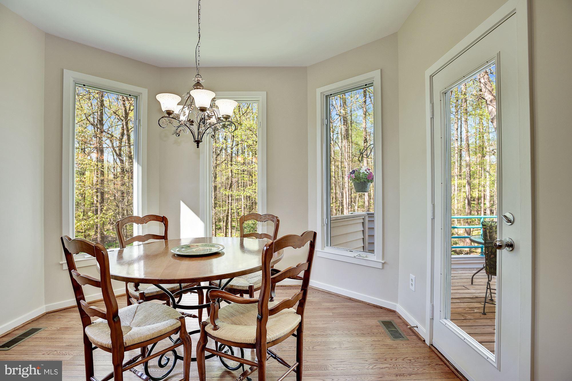 1106 Water Pointe Lane Reston, VA 20194 - Photo 8 of 30 Breakfast room with year round view of nature
