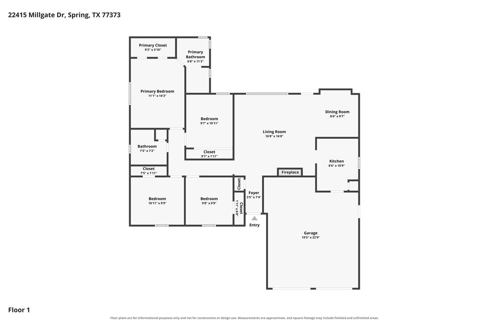22415 Millgate Drive Spring, TX 77373 - Photo 2 of 16 Gallery Image 2