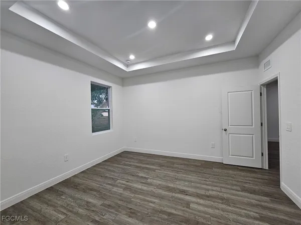 wooden floor in an empty room