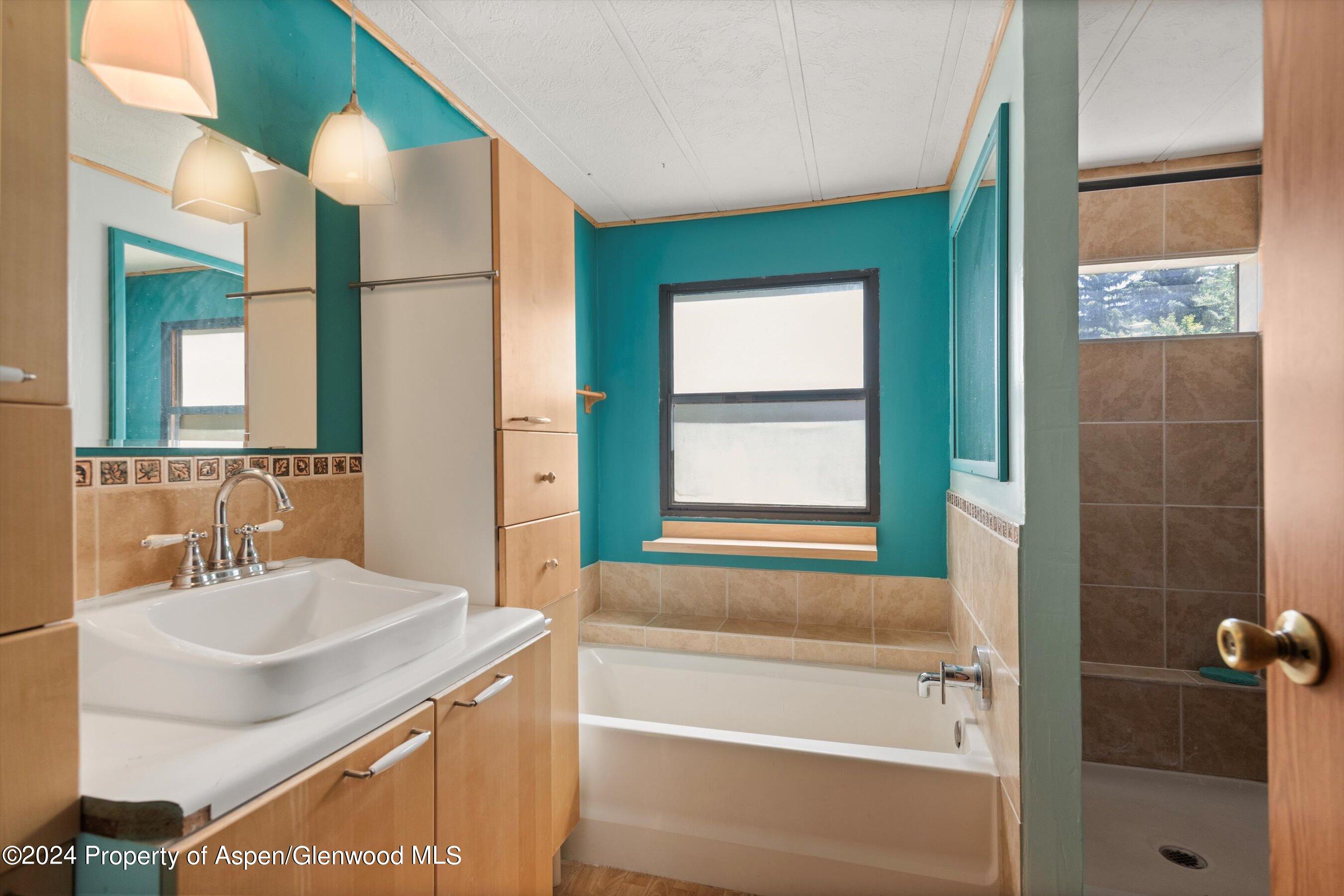 40 Aspen Village Road Aspen, CO 81611 - Photo 7 of 19 a bathroom with a sink and a bathtub