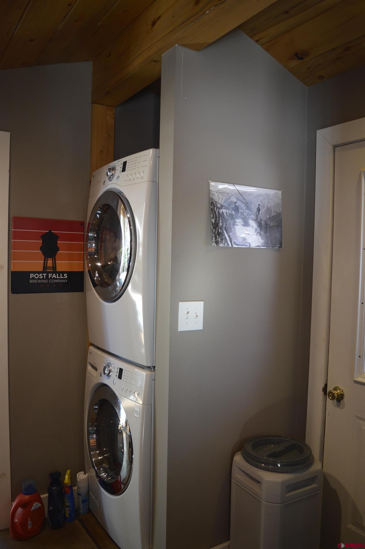 1505 Cement Street Silverton, CO 81433 - Photo 17 of 21 a utility room with dryer and washer