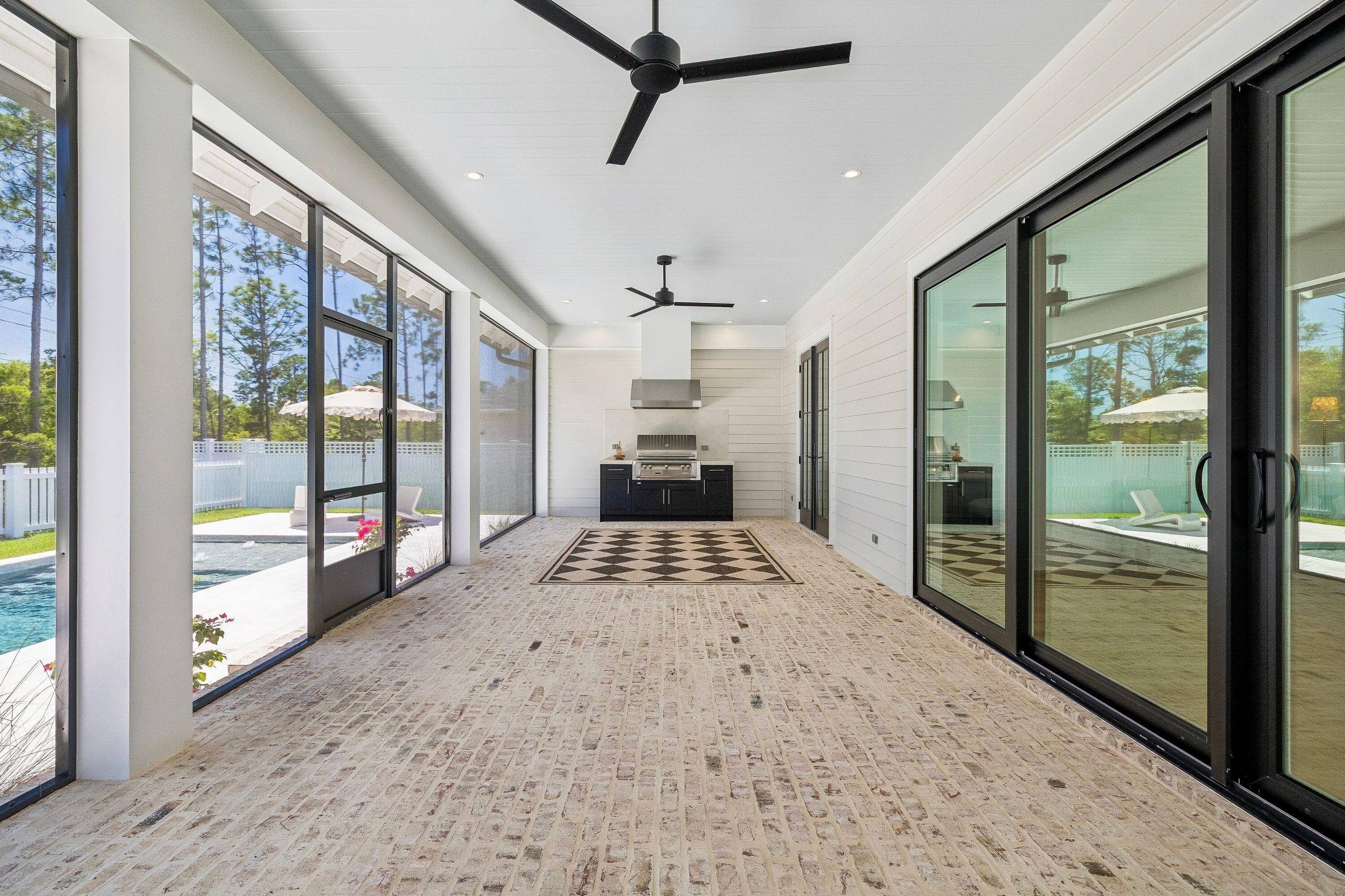 314 West Firethorn Circle Inlet Beach, FL 32461 - Photo 18 of 78 Extended Back Porch