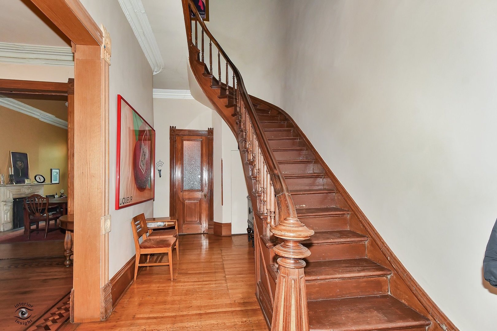 1515 West Jackson Boulevard Chicago, IL 60607 - Photo 3 of 21 a view of entryway and hall with wooden floor