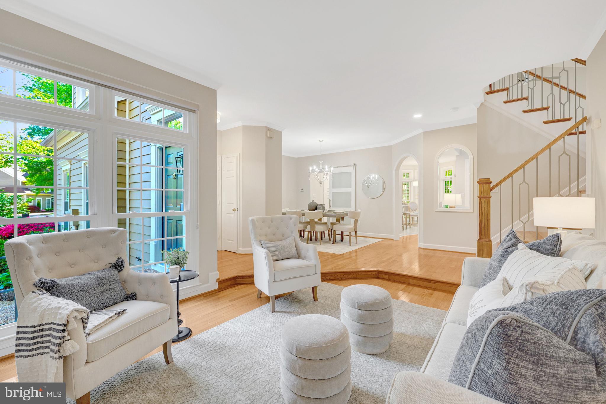 11413 Hollow Timber Way Reston, VA 20194 - Photo 6 of 72 Living Room / Dining Room View