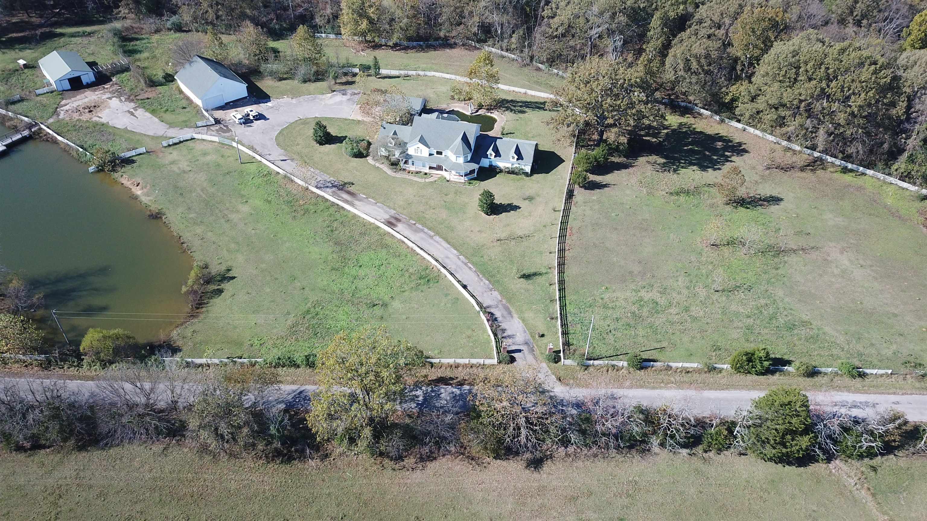 200 Diffee Road Moscow, TN 38057 - Photo 33 of 33 Birds eye view of property with a water view