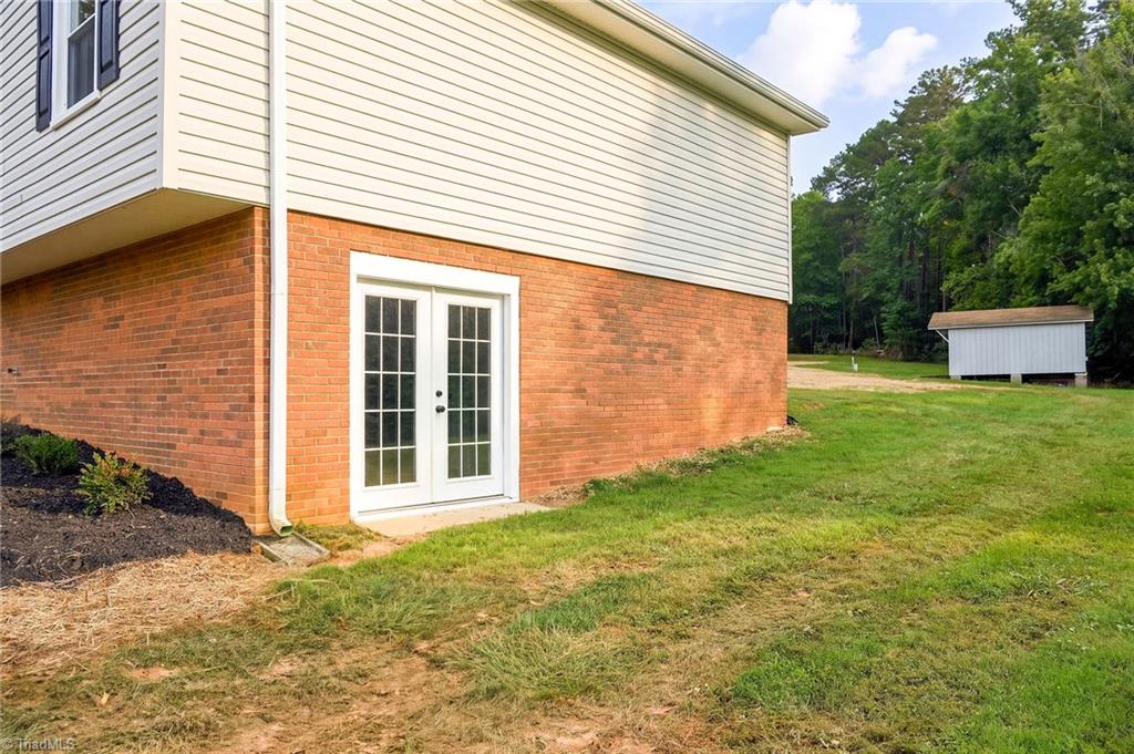 701 Cedar Branch Road Denton, NC 27239 - Photo 6 of 35 Lower Level French Doors