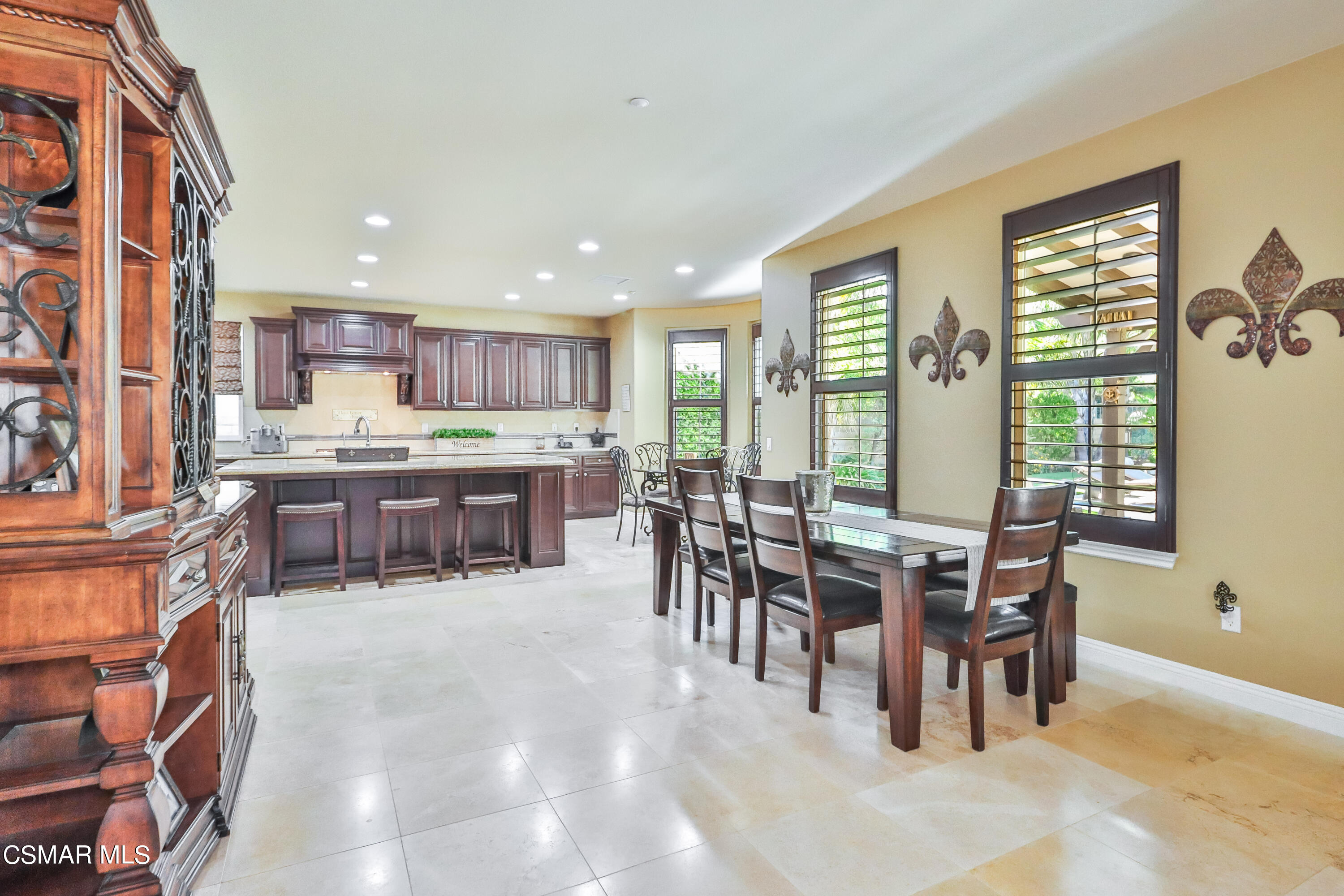 4025 Eagle Flight Drive Simi Valley, CA 93065 - Photo 17 of 60 a view of a dining room with furniture window and outside view
