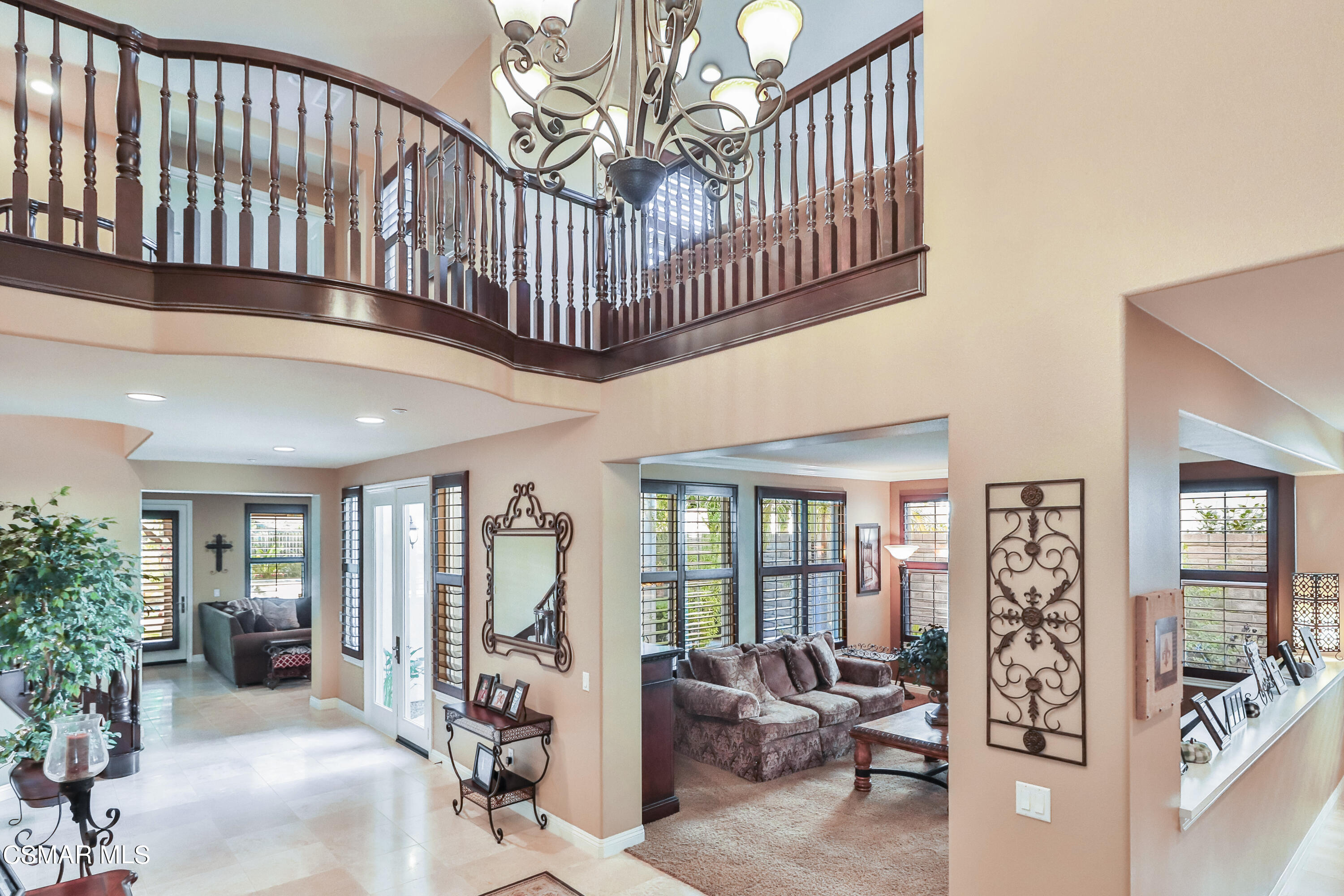 4025 Eagle Flight Drive Simi Valley, CA 93065 - Photo 29 of 60 a view of a livingroom with furniture and staircase