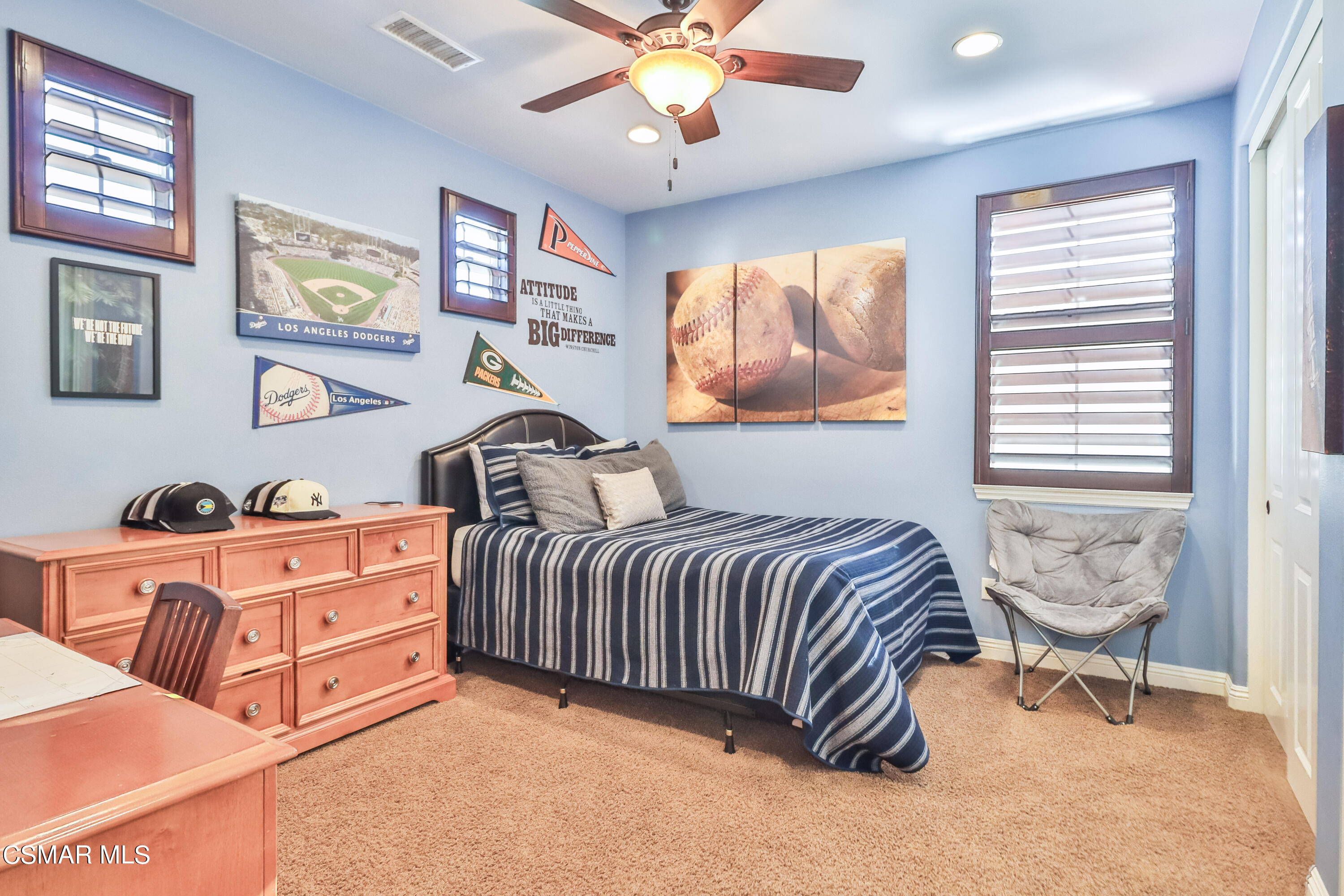 4025 Eagle Flight Drive Simi Valley, CA 93065 - Photo 40 of 60 a bedroom with furniture and a window