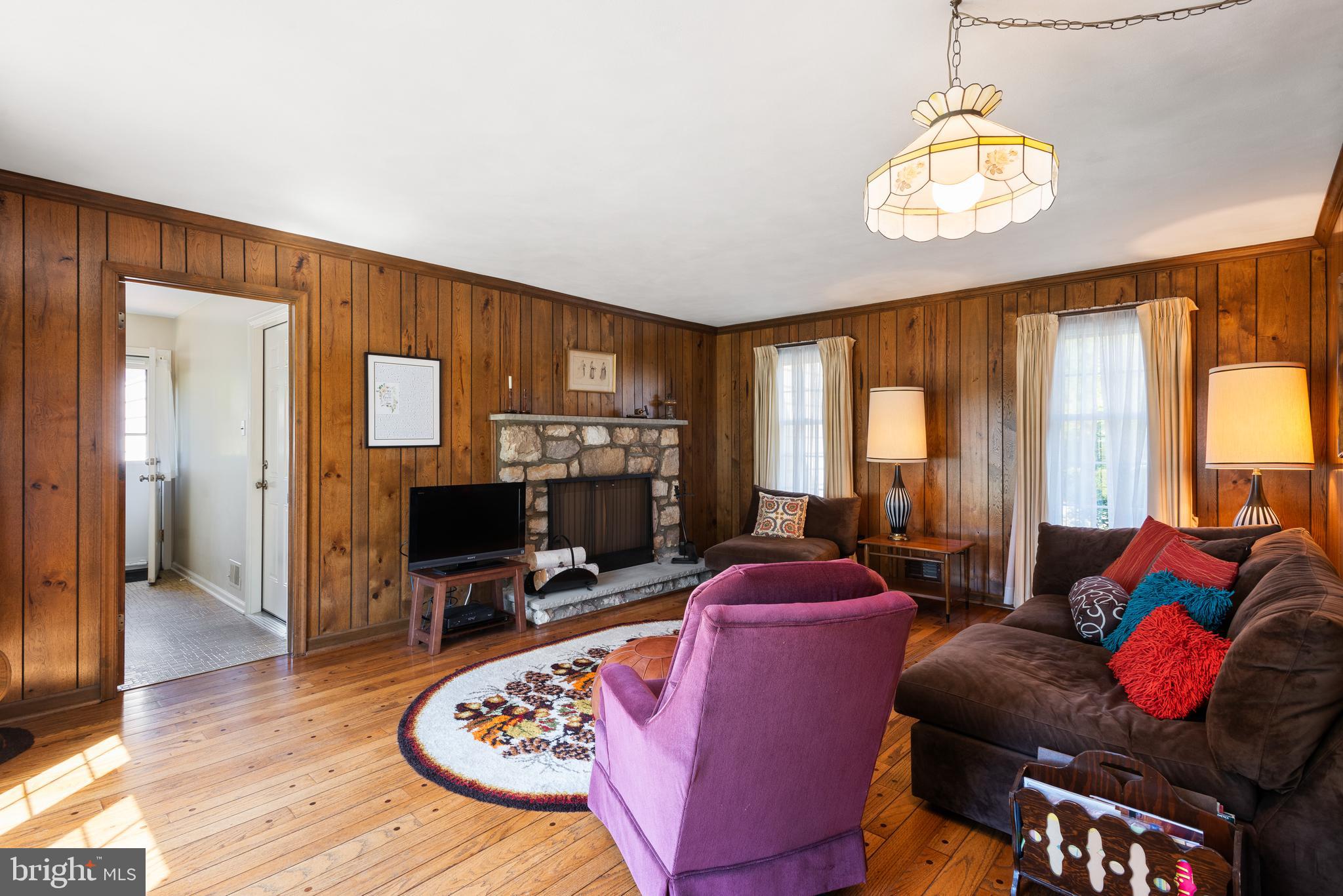 618 Thomas Jefferson Road Wayne, PA 19087 - Photo 16 of 32 Family Room with Fireplace