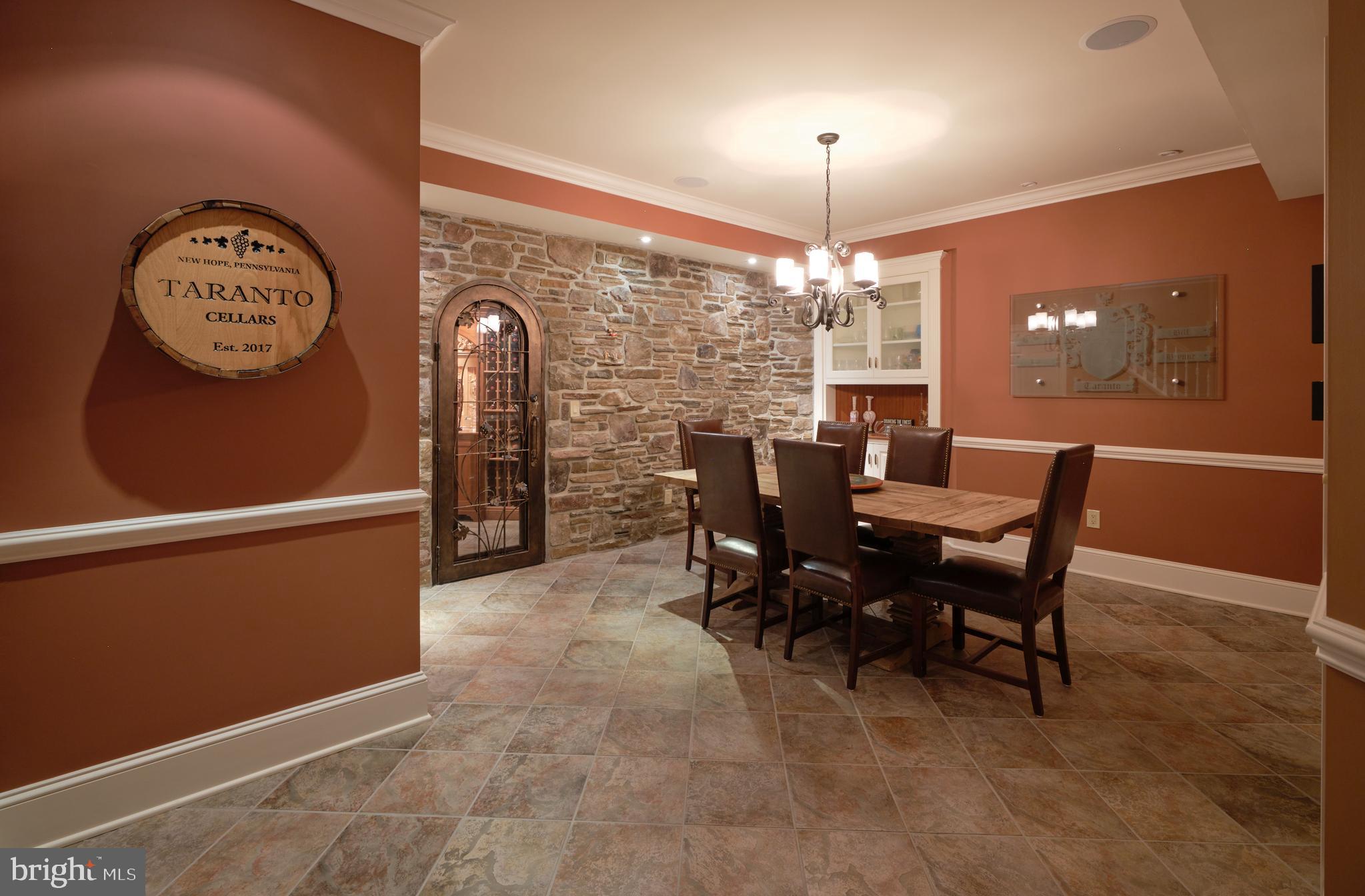 6020 Atkinson Road New Hope, PA 18938 - Photo 54 of 87 a view of a dining room with furniture window and outside view