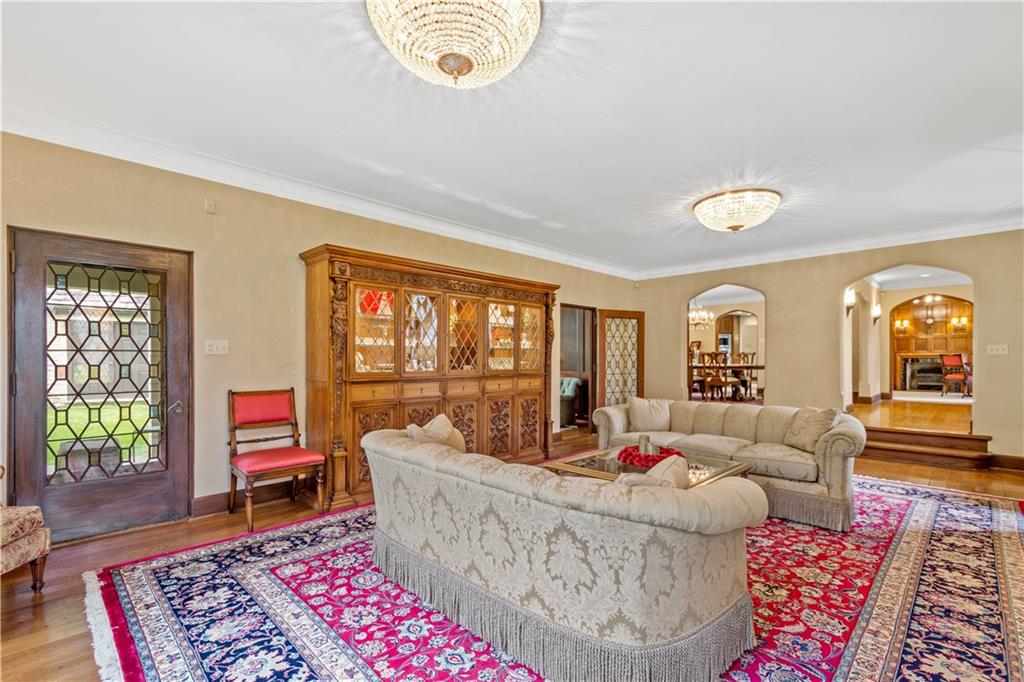 776 Valleyview Road Pittsburgh, PA 15243 - Photo 6 of 25 a living room with furniture and a large window