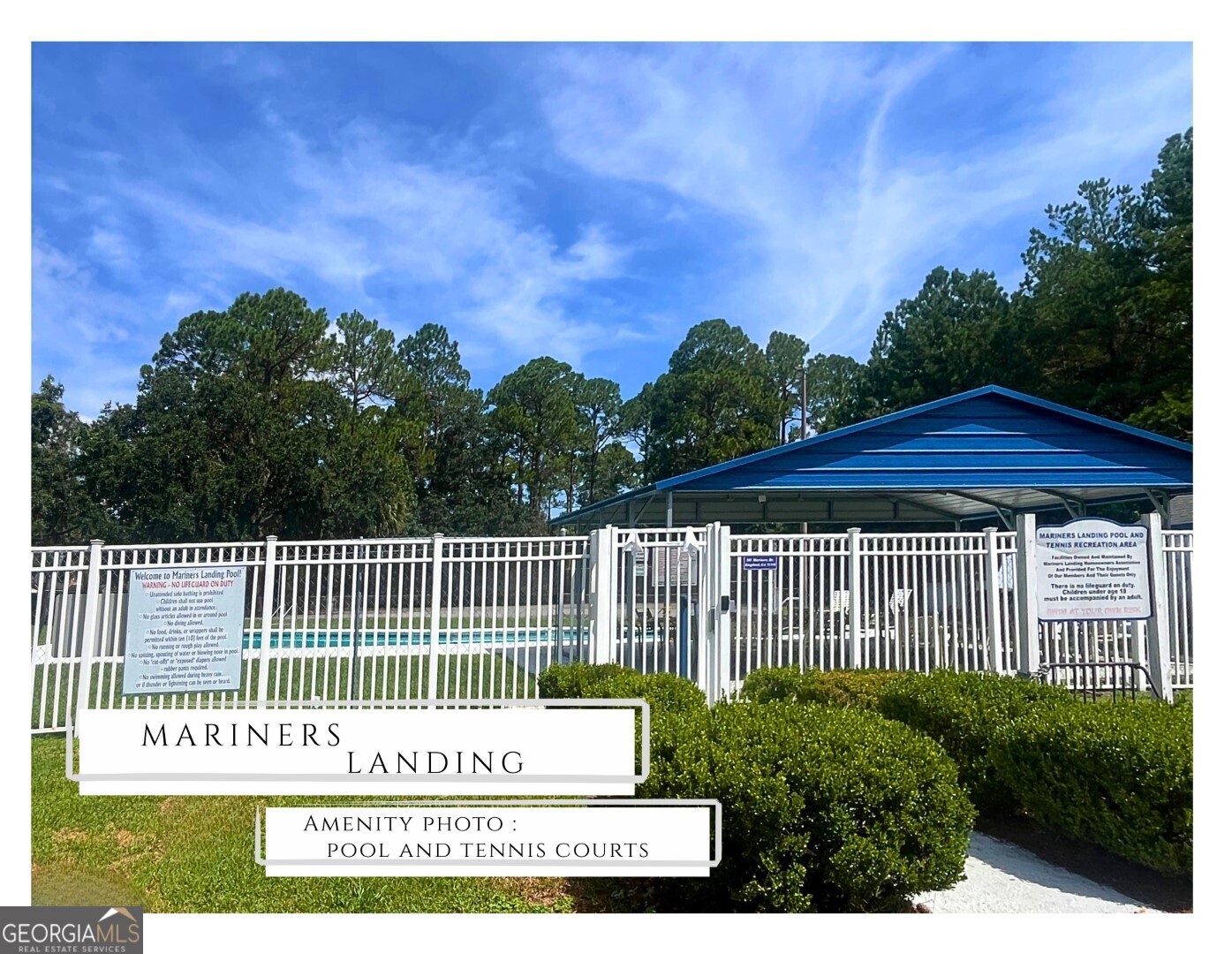 317 Lake View Drive Kingsland, GA 31548 - Photo 40 of 51 Mariner's Landing Pool and Tennis Amenity Area